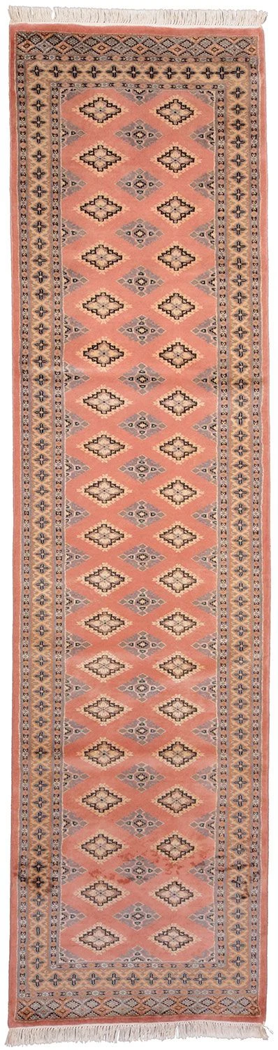 Pakistani Rug 78 × 305 cm in Wool, hand-knotted