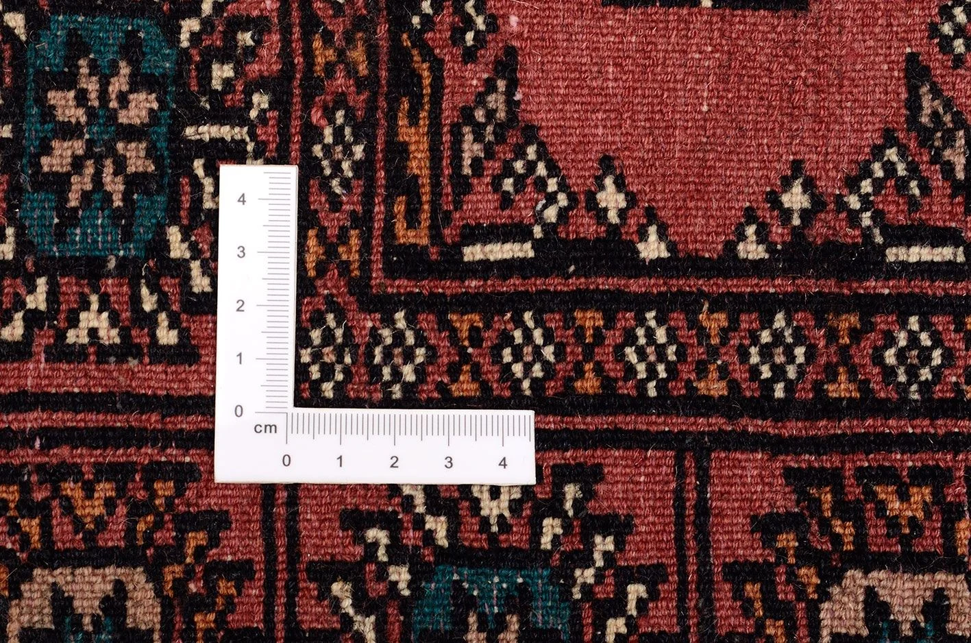 Hand-Knotted Pakistani Rug, 81 × 322 cm, Wool - Image 3