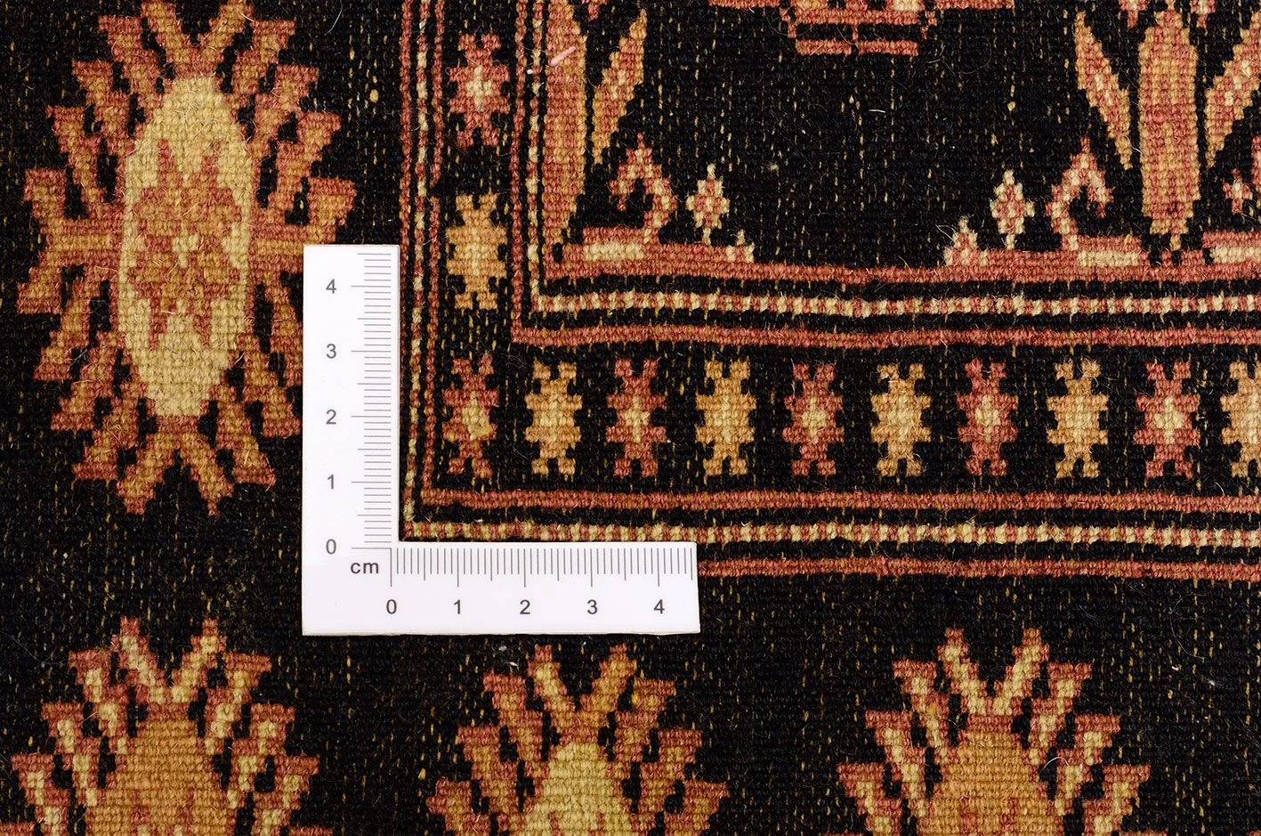 Hand-Knotted Pakistani Rug, 80 × 304 cm, Wool - Image 3