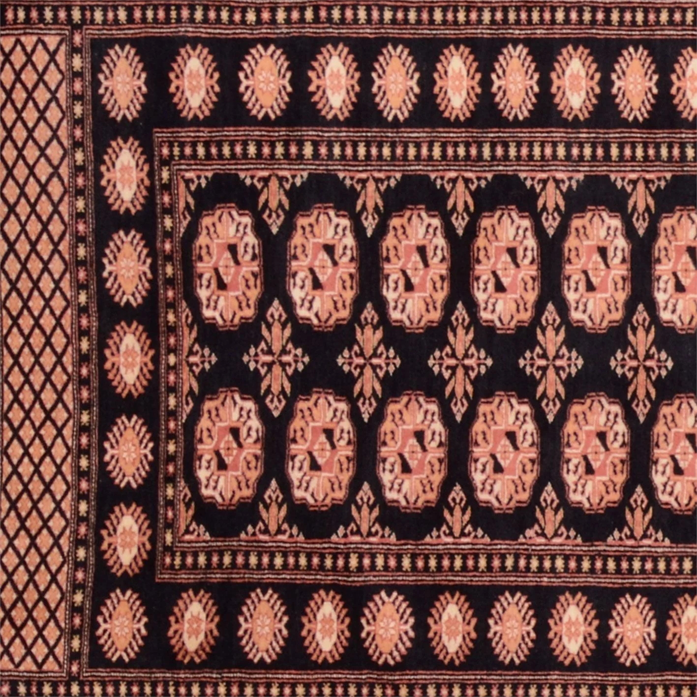 Hand-Knotted Pakistani Rug, 80 × 304 cm, Wool - Image 4