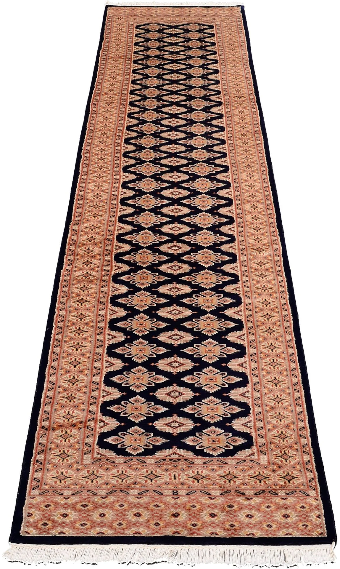 Alternative view of Hand-Knotted Pakistani Rug, 79 × 378 cm, Wool