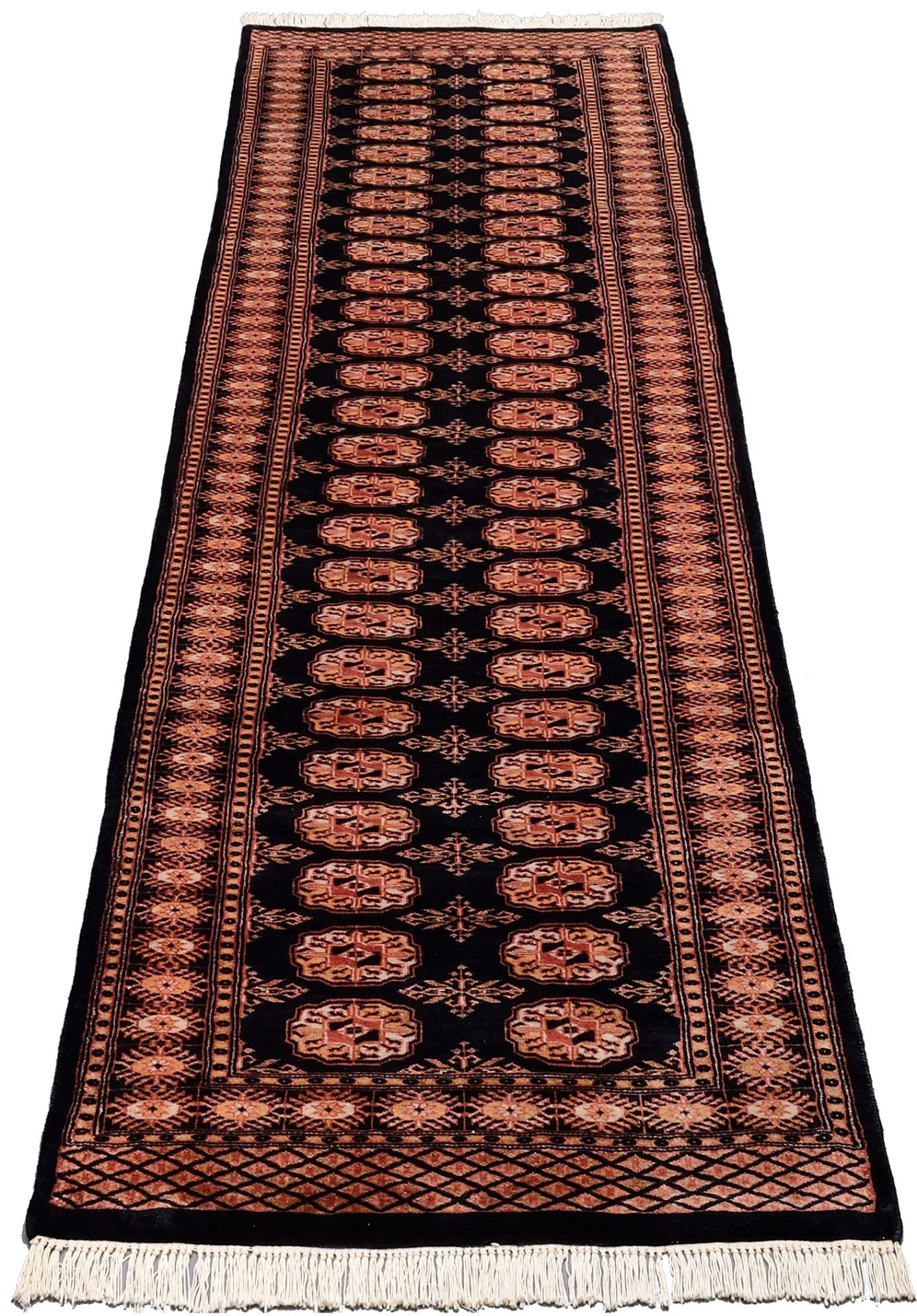 Alternative view of Wool Pakistani Rug 80 × 290 cm, hand-knotted