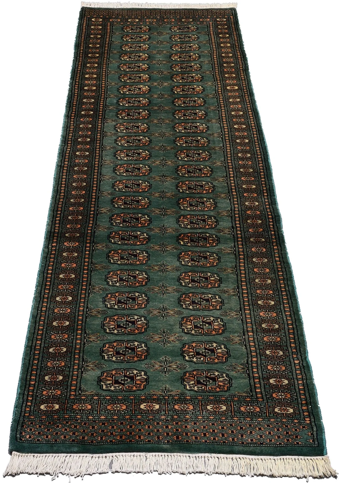 Alternative view of Wool Pakistani Rug 79 × 298 cm, hand-knotted