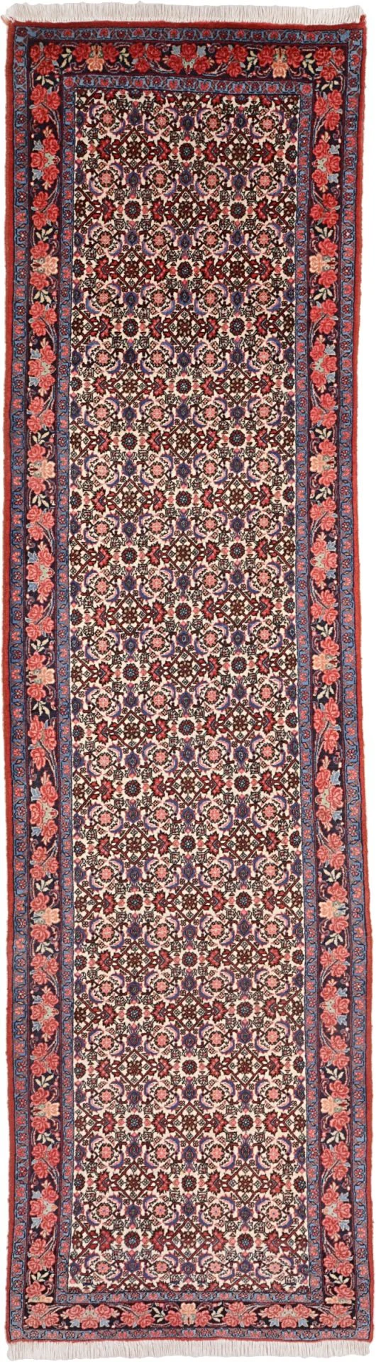 Bijar Persian Rug 90 × 297 cm in Wool, hand-knotted