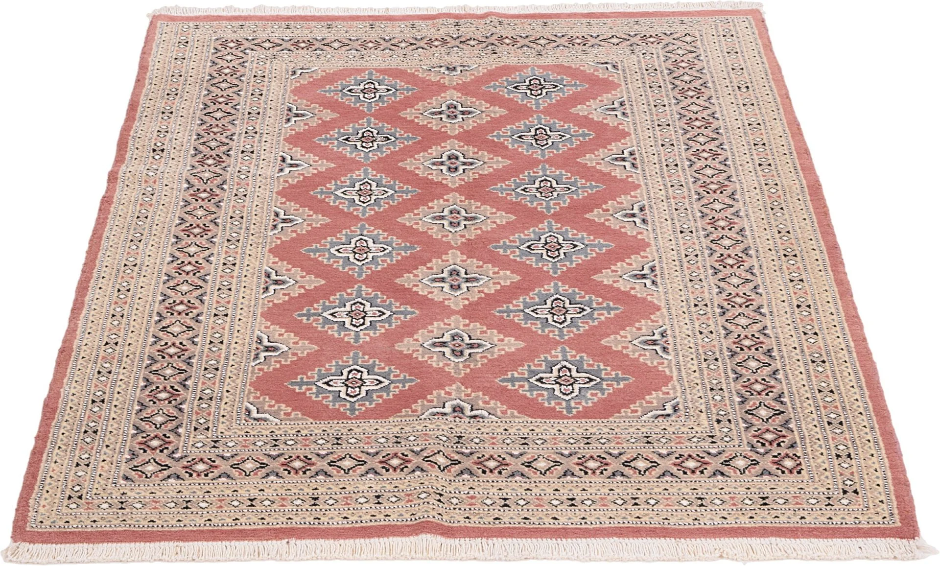 Alternative view of Hand-Knotted Pakistani Rug, 125 × 170 cm, Wool