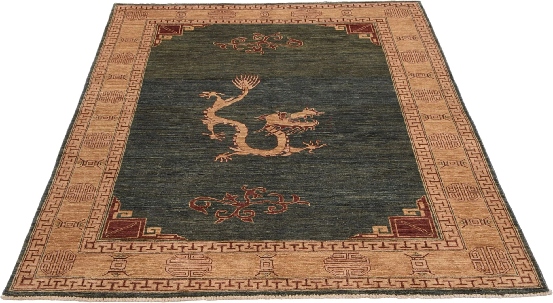 Alternative view of Wool Ziegler Pakistani Rug 170 × 232 cm, hand-knotted