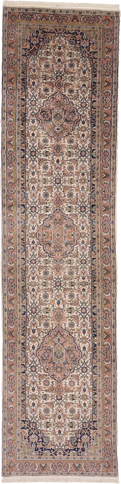 Indian Rug 78 × 312 cm in Wool, hand-knotted