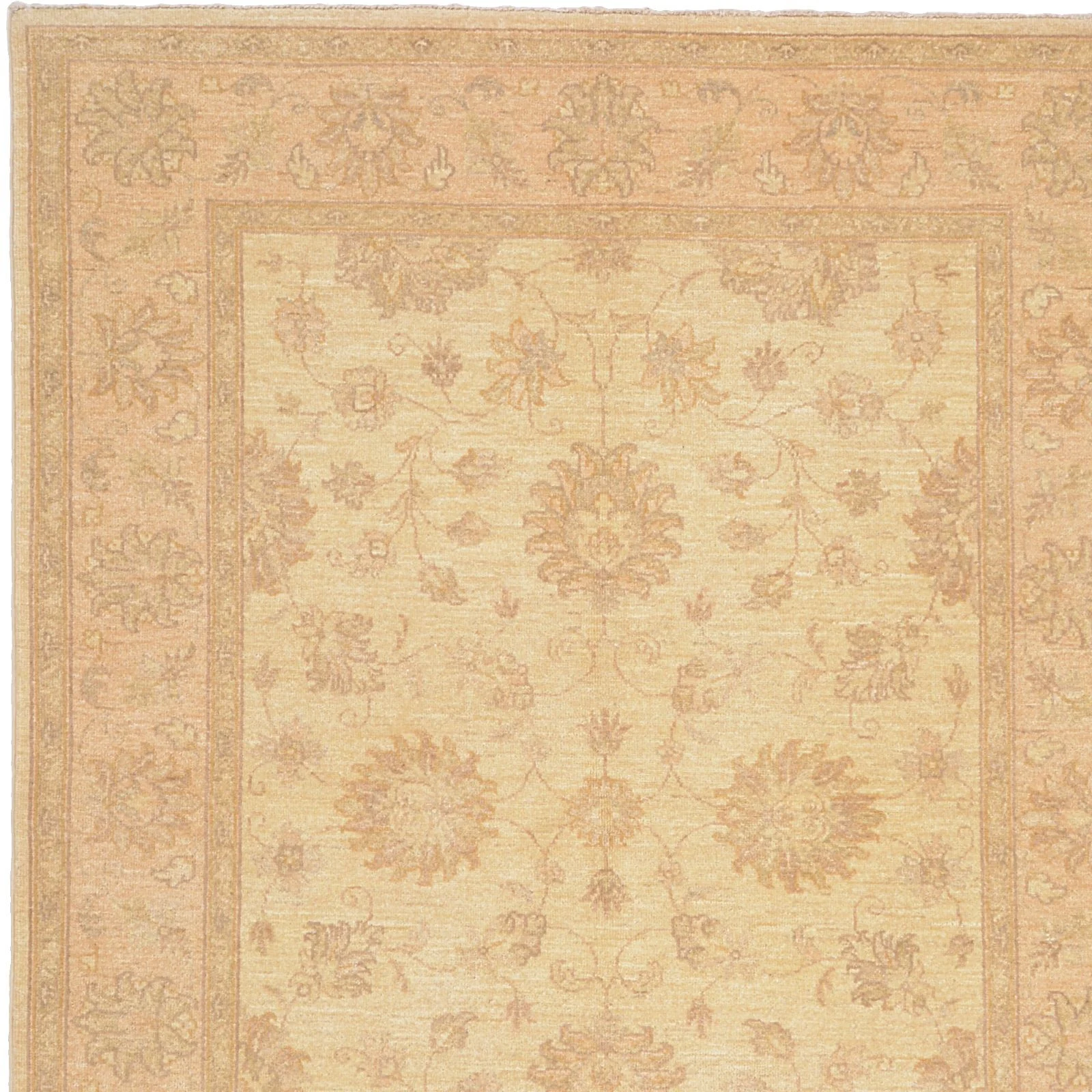 Wool Ziegler Pakistani Rug 145 × 198 cm, hand-knotted - Image 7