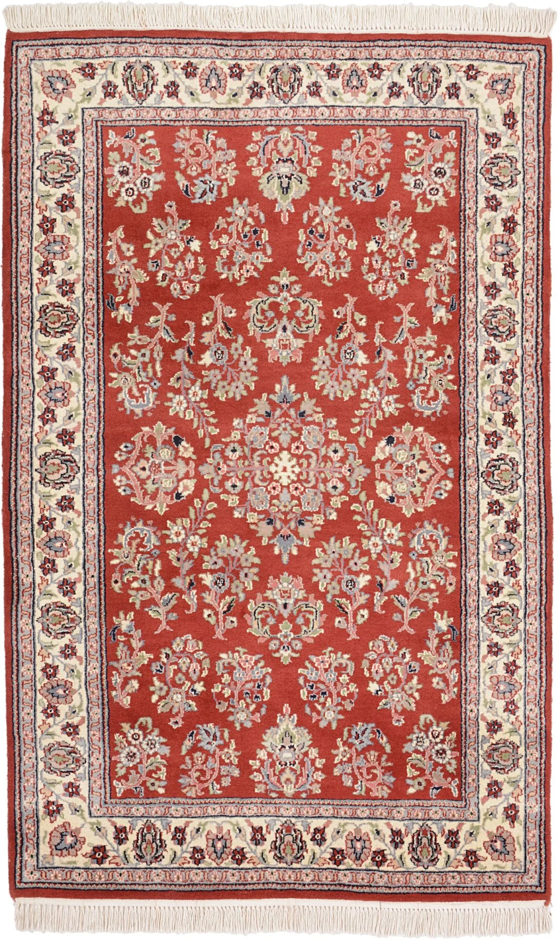 Indian Rug 122 × 193 cm in Wool, hand-knotted