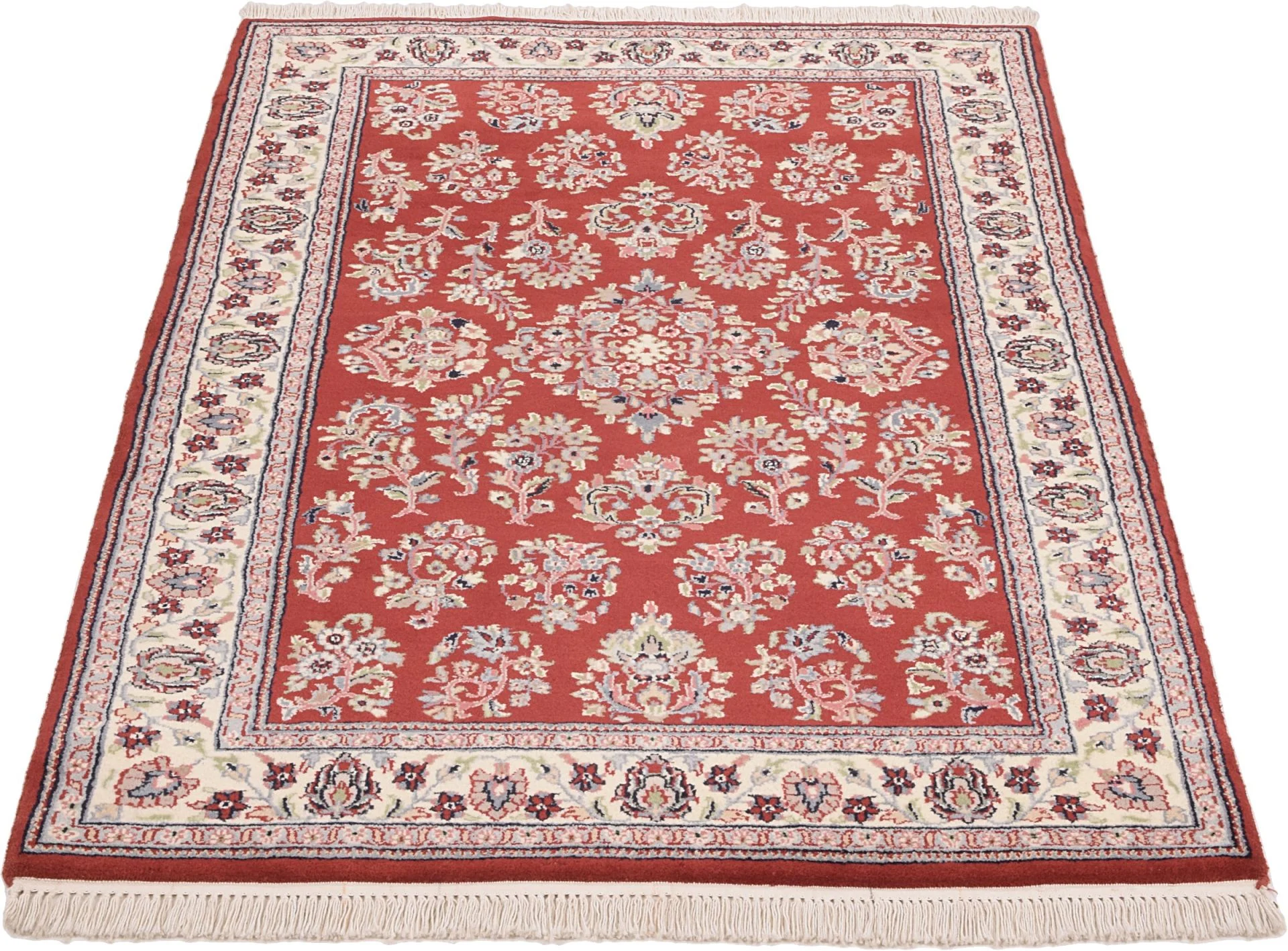 Alternative view of Indian Rug 122 × 193 cm in Wool, hand-knotted