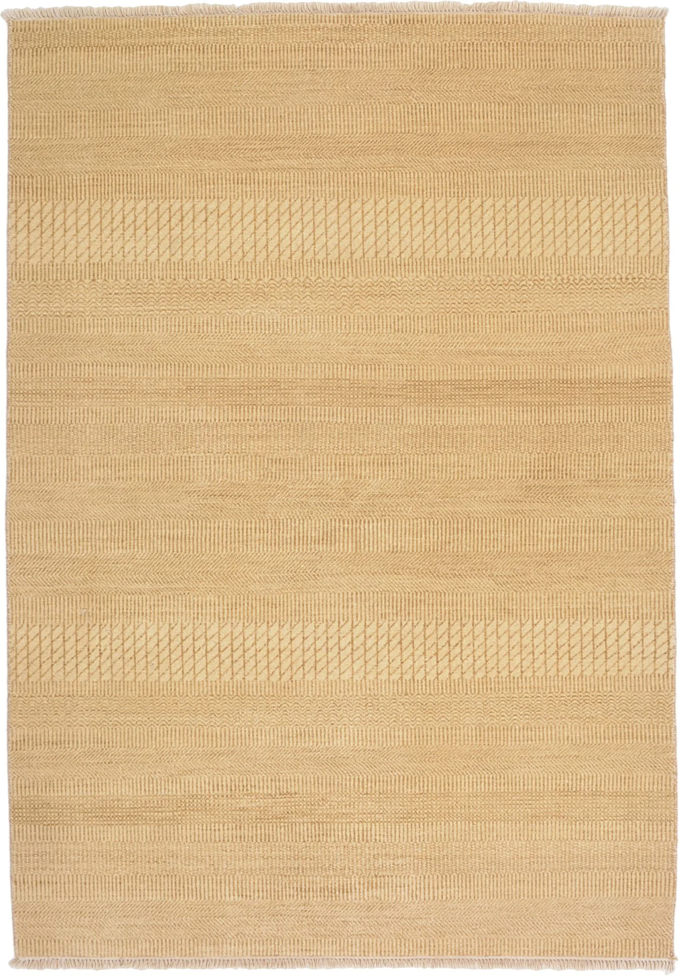 Wool Loribaft Indian Rug 140 × 198 cm, hand-knotted