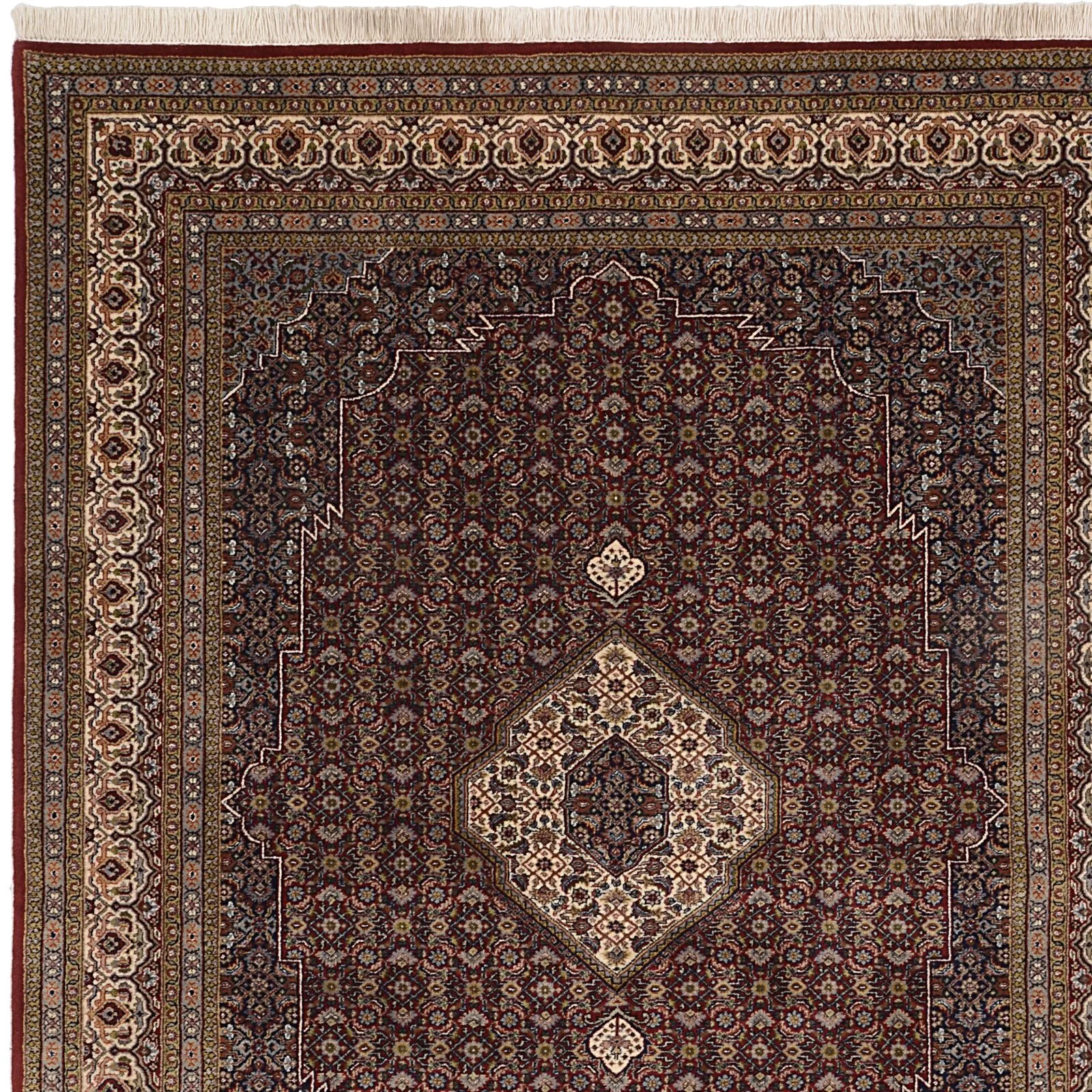 Wool Tabriz Indian Rug 168 × 215 cm, hand-knotted - Image 7