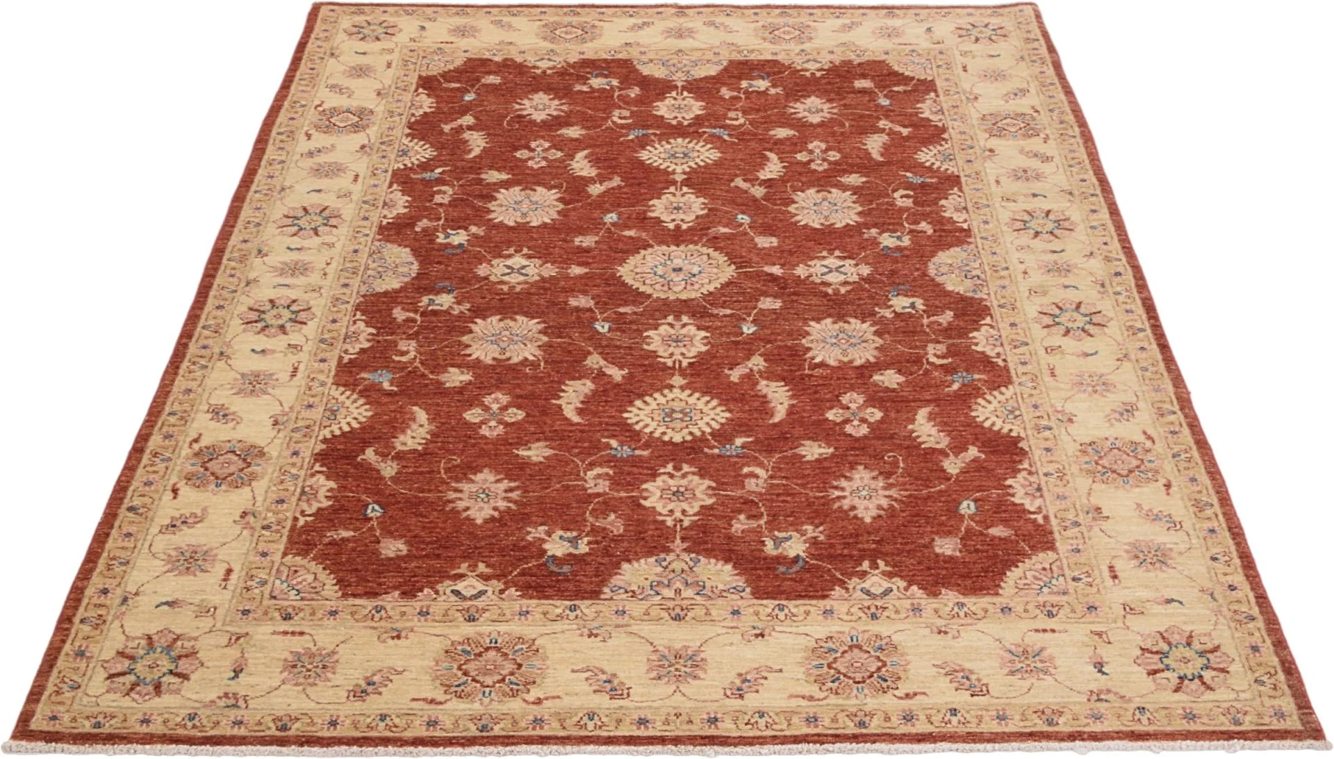 Alternative view of Wool Ziegler Pakistani Rug 171 × 245 cm, hand-knotted