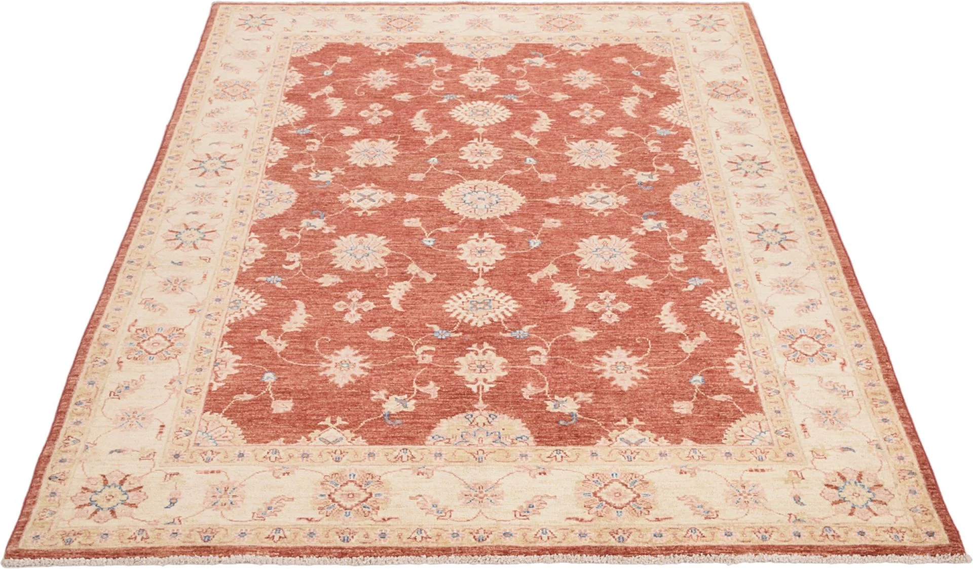 Wool Ziegler Pakistani Rug 171 × 245 cm, hand-knotted - Image 3