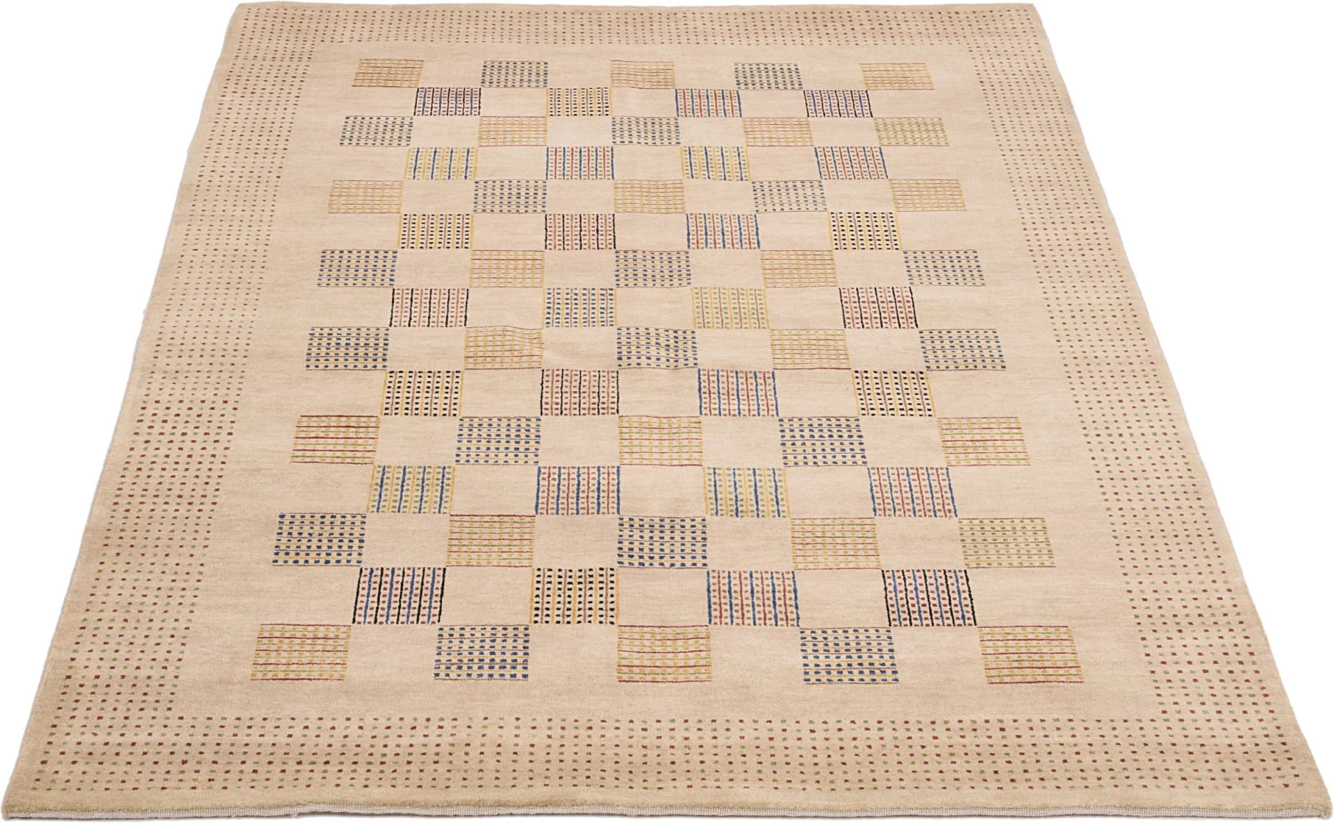 Loribaft Indian Rug 140 × 207 cm in Wool, hand-knotted - Image 3