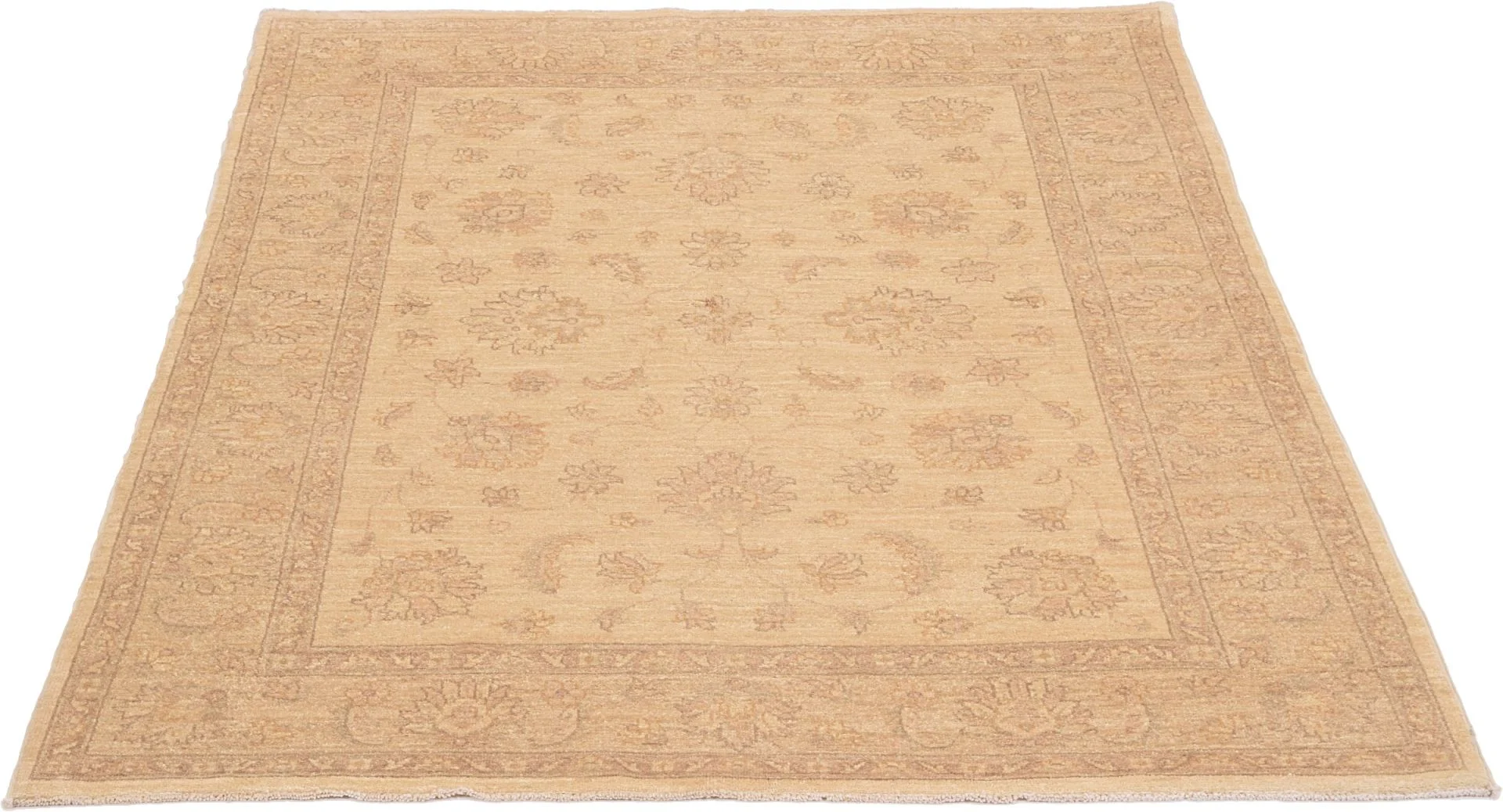 Alternative view of Hand-Knotted Ziegler Pakistani Rug, 146 × 200 cm, Wool
