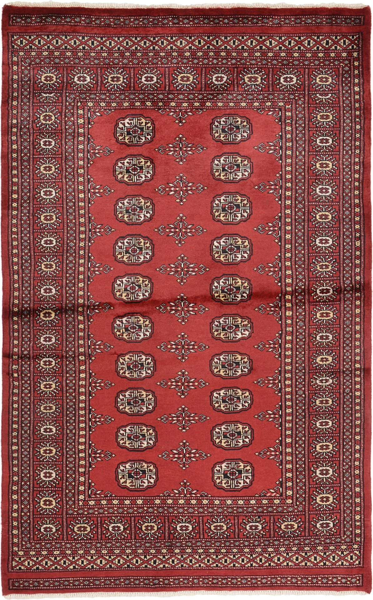 Wool Pakistani Rug 121 × 192 cm, hand-knotted