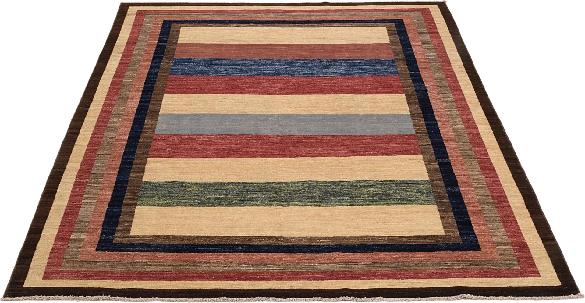 Alternative view of Hand-Knotted Ziegler Pakistani Rug, 183 × 262 cm, Wool