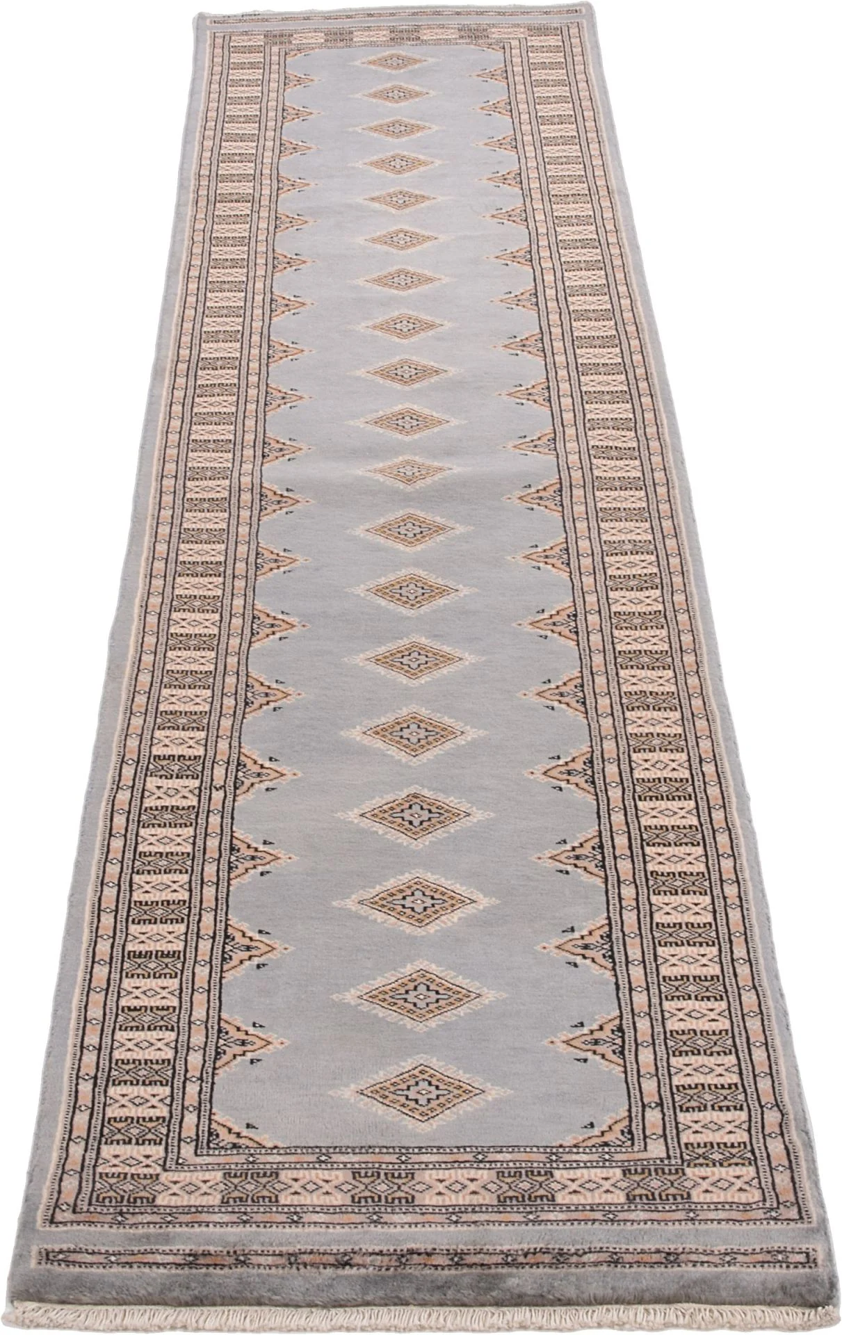 Wool Pakistani Rug 76 × 318 cm, hand-knotted - Image 3
