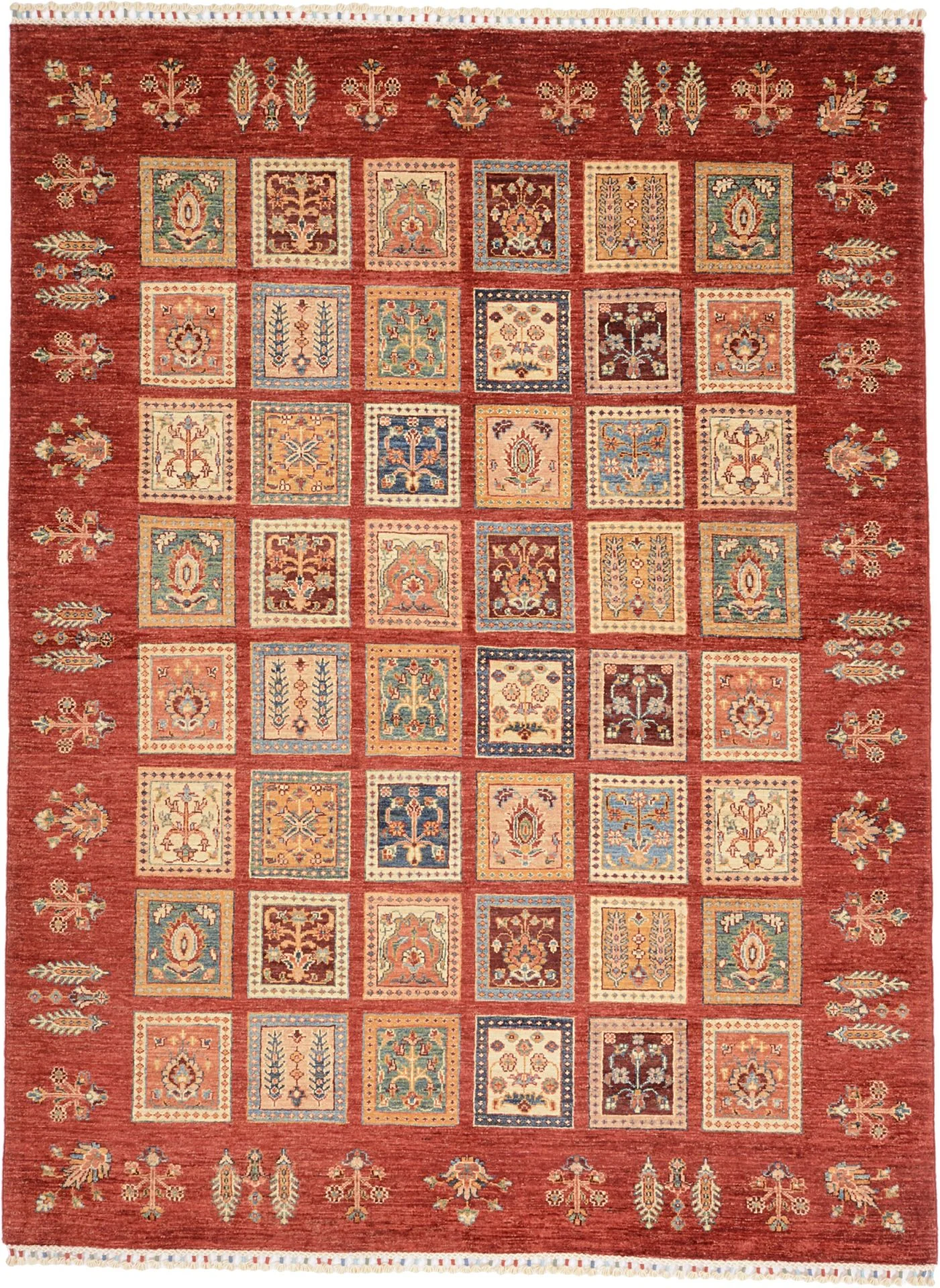 Ziegler Pakistani Rug 176 × 235 cm in Wool, hand-knotted