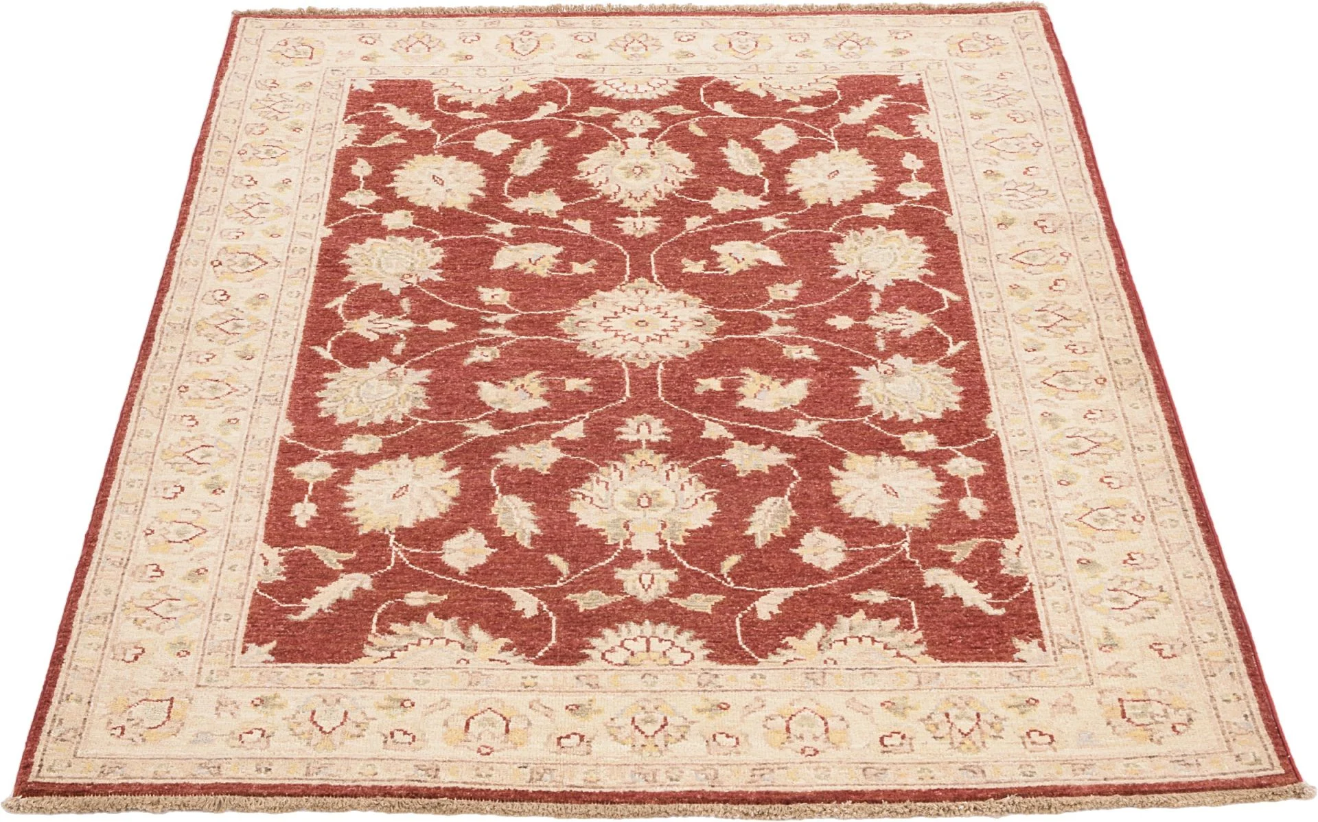 Alternative view of Wool Ziegler Pakistani Rug 122 × 184 cm, hand-knotted