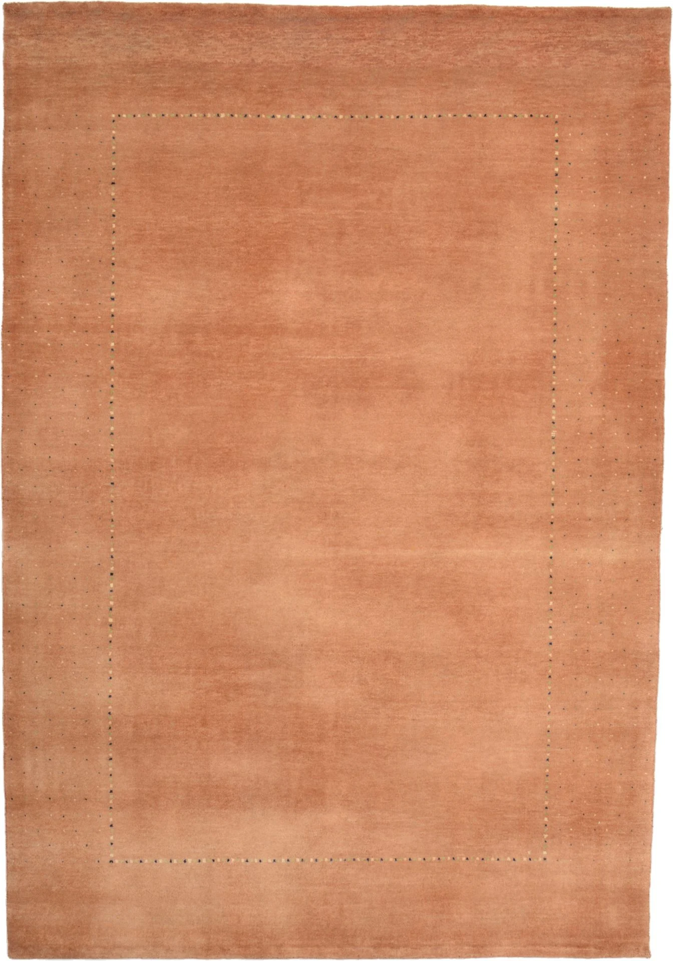 Wool Loribaft Indian Rug 140 × 204 cm, hand-knotted