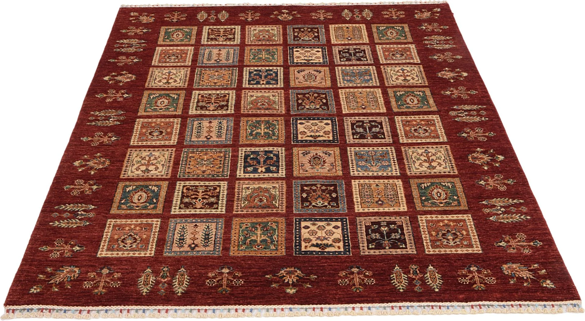 Alternative view of Ziegler Pakistani Rug 176 × 235 cm in Wool, hand-knotted