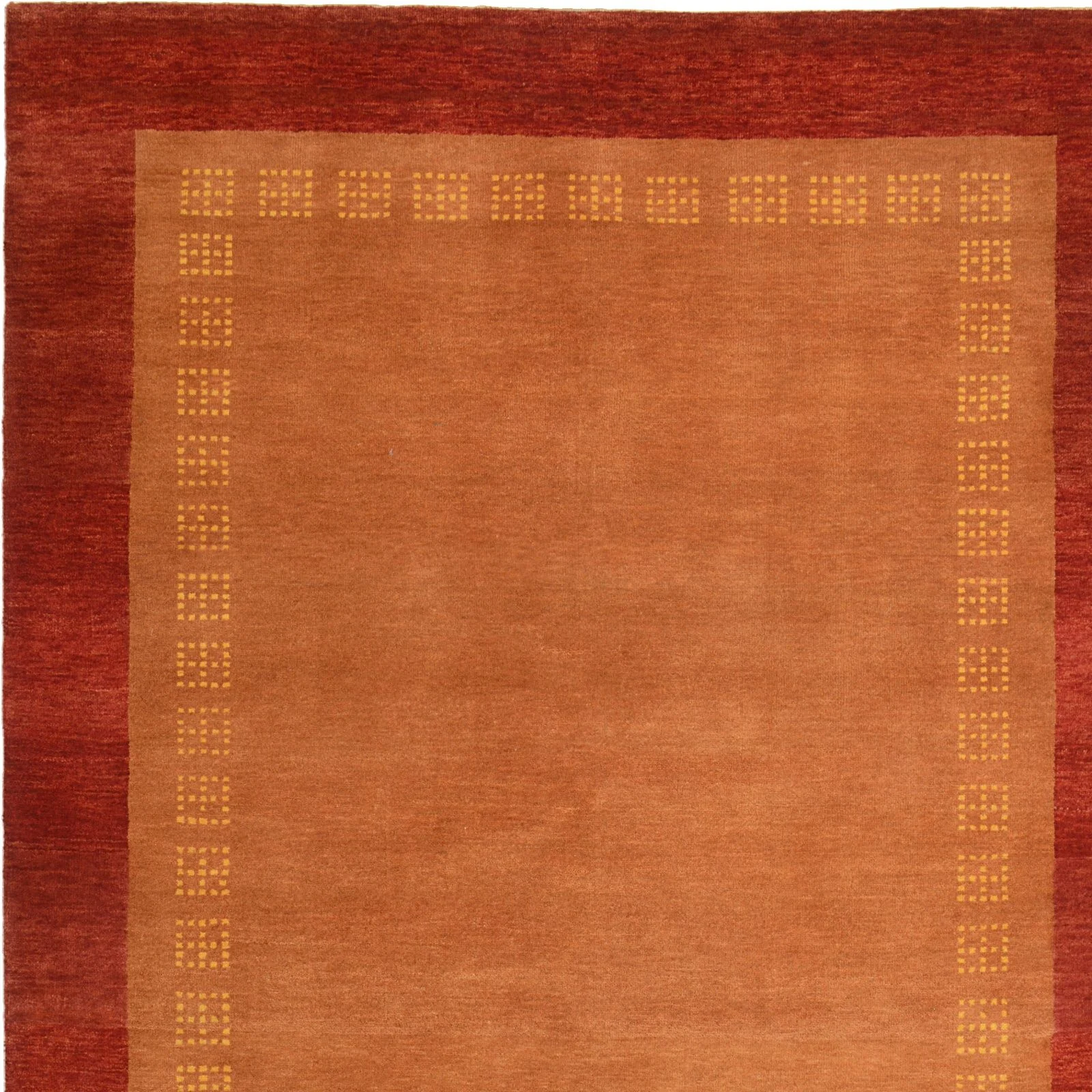 Hand-Knotted Loribaft Indian Rug, 144 × 201 cm, Wool - Image 6