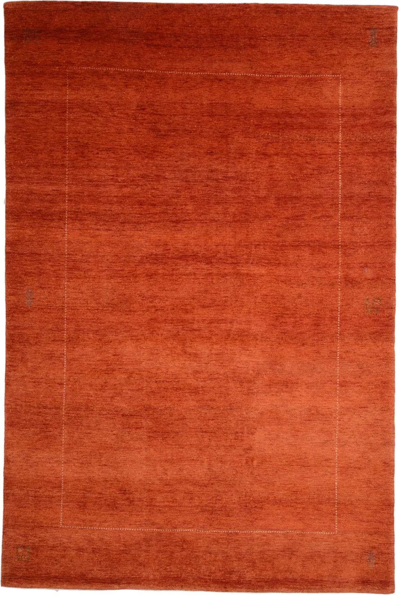 Hand-Knotted Loribaft Indian Rug, 180 × 271 cm, Wool