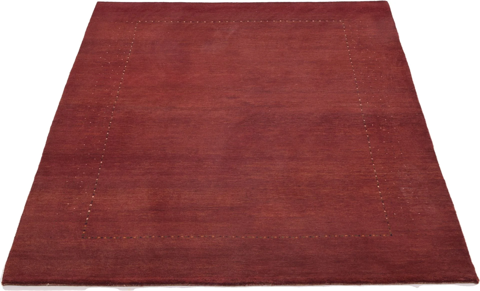Alternative view of Loribaft Indian Rug 137 × 196 cm in Wool, hand-knotted