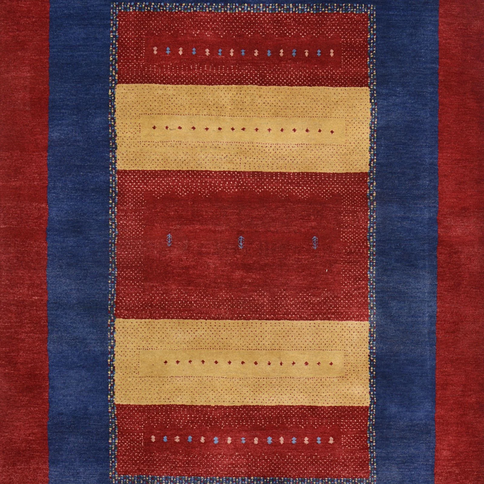 Wool Loribaft Indian Rug 142 × 205 cm, hand-knotted - Image 5