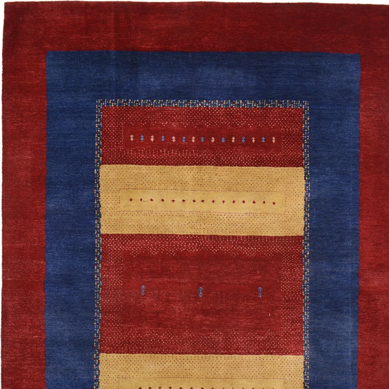 Wool Loribaft Indian Rug 142 × 205 cm, hand-knotted - Image 6