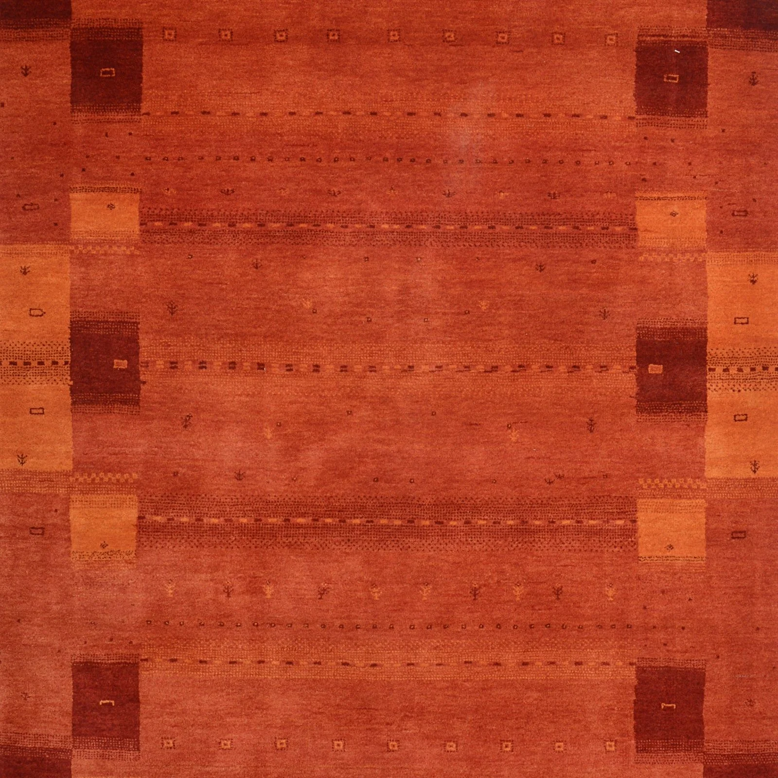 Wool Loribaft Indian Rug 140 × 200 cm, hand-knotted - Image 5