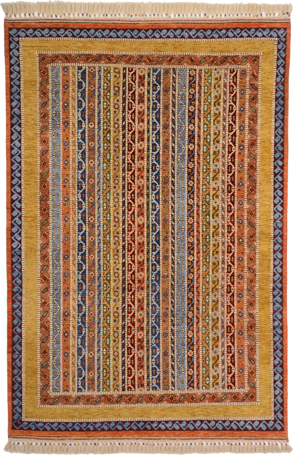 Loribaft Indian Rug 165 × 243 cm in Wool, hand-knotted