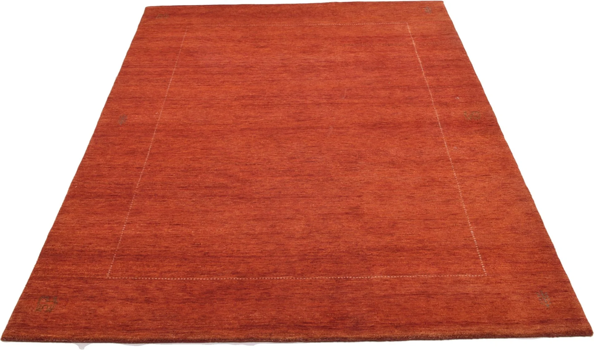 Alternative view of Hand-Knotted Loribaft Indian Rug, 180 × 271 cm, Wool