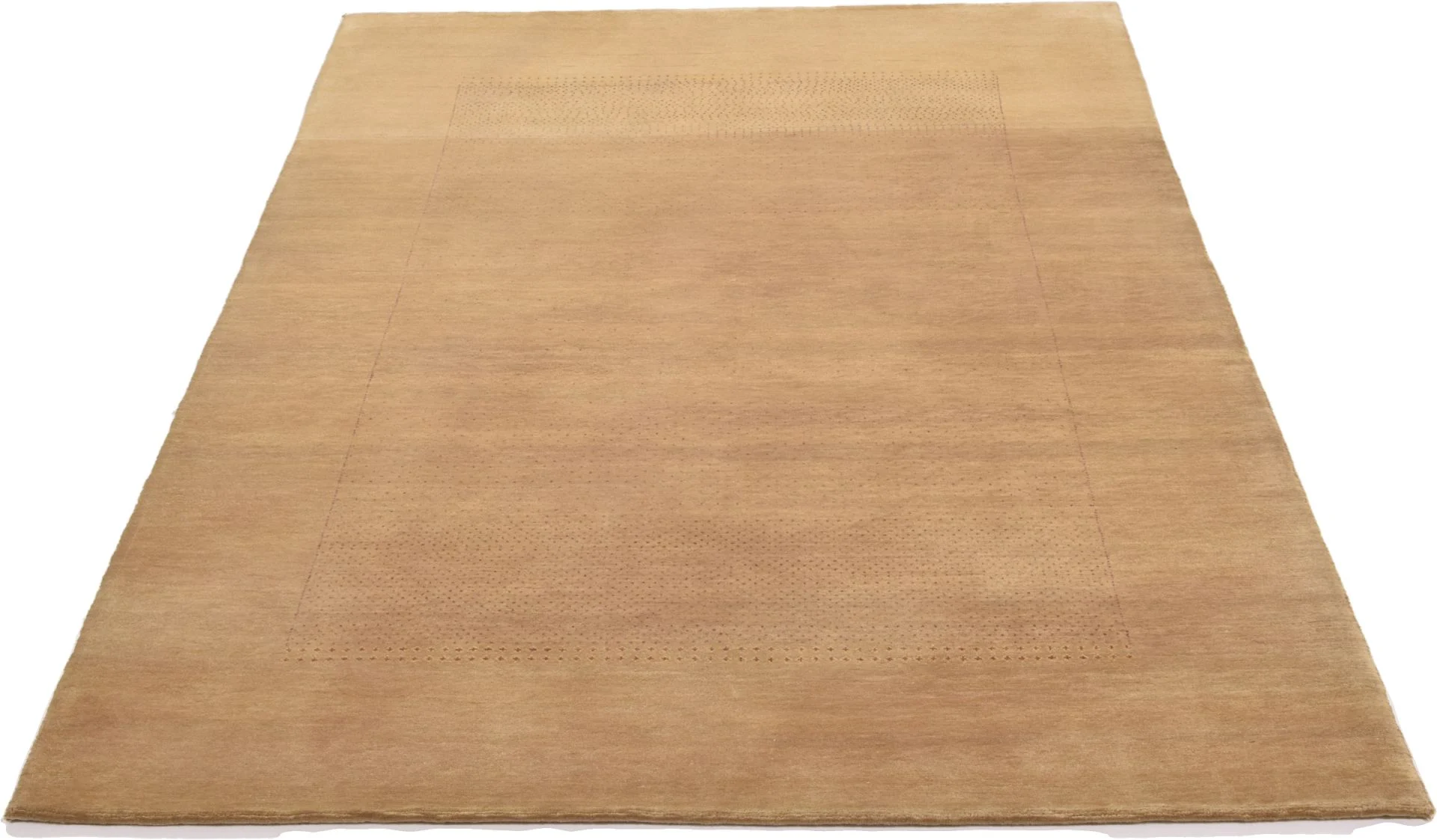 Alternative view of Hand-Knotted Loribaft Indian Rug, 161 × 238 cm, Wool
