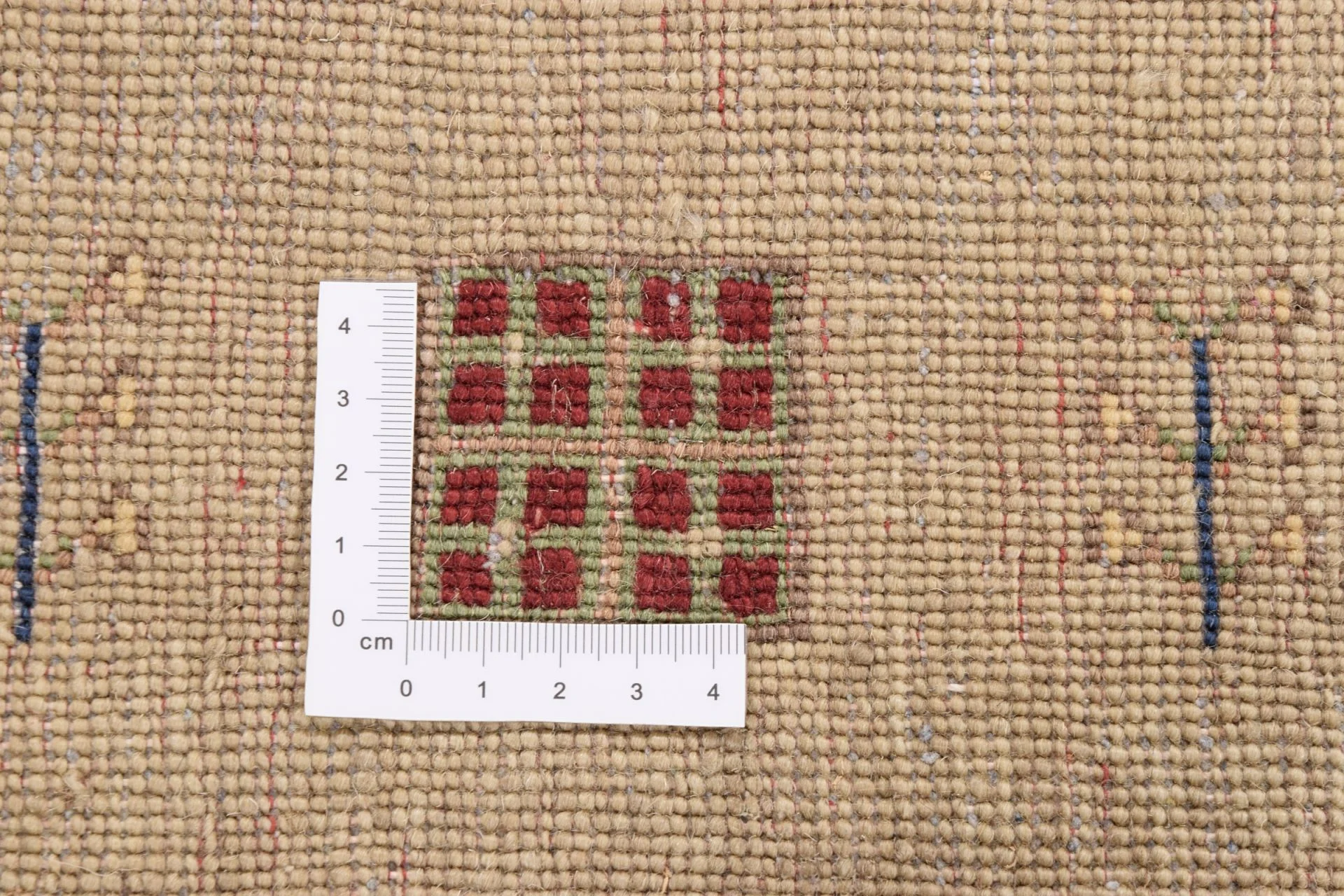 Hand-Knotted Loribaft Indian Rug, 78 × 257 cm, Wool - Image 3
