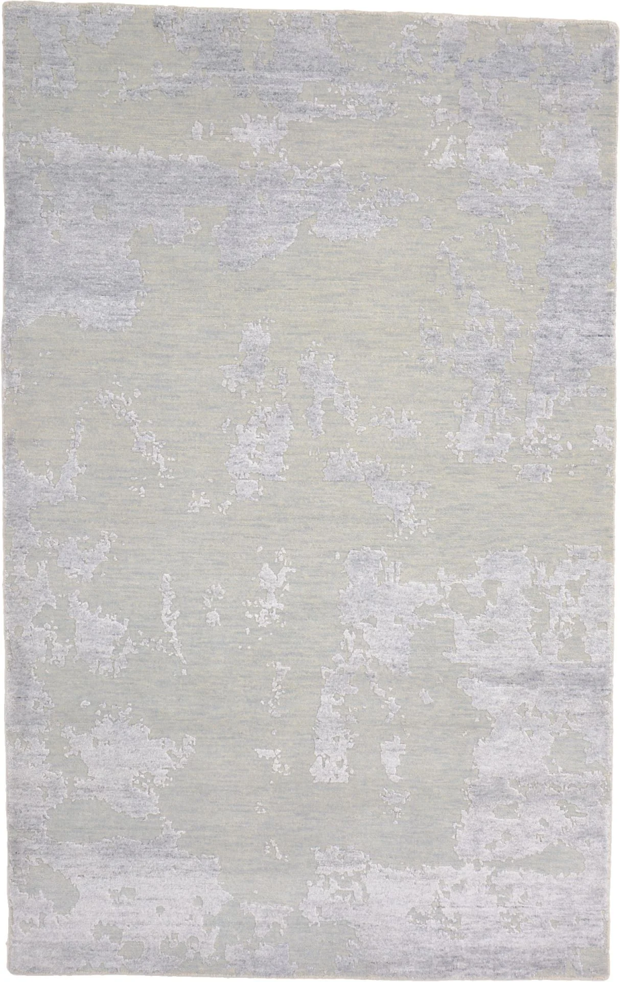 Silk Indian Rug 123 × 195 cm, hand-knotted