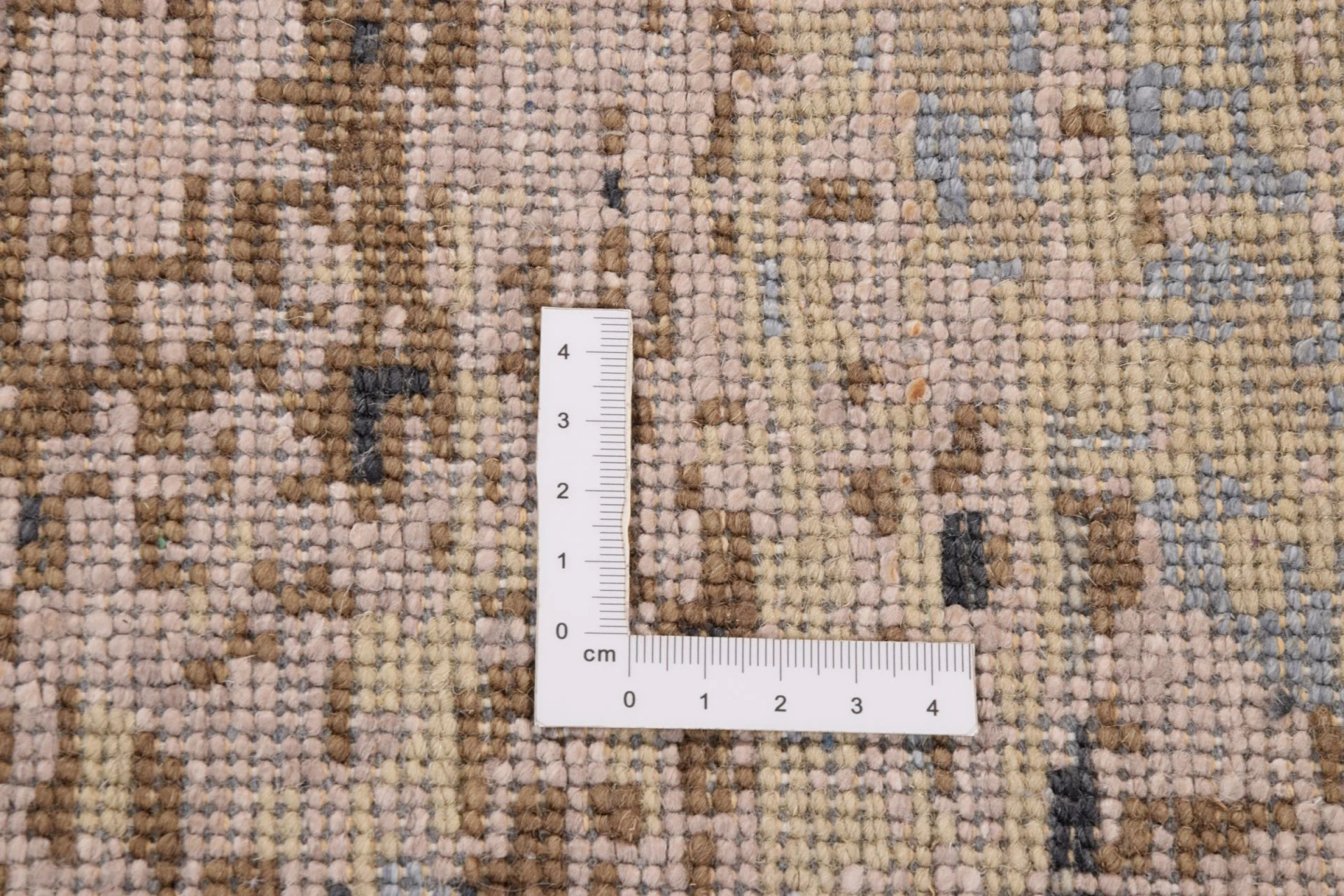 Hand-Knotted Indian Rug, 120 × 186 cm, Silk - Image 3