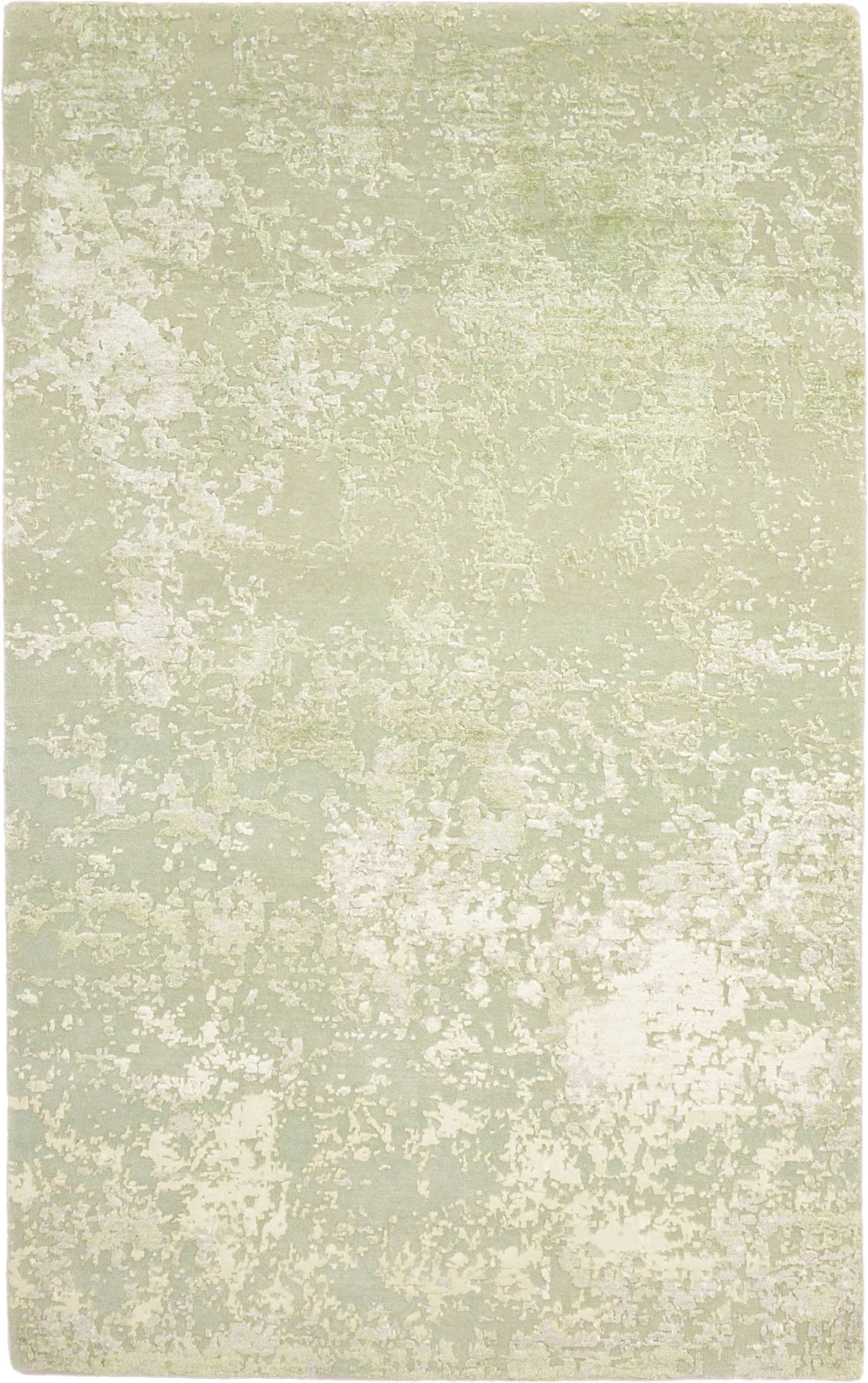 Indian Rug 116 × 187 cm in Silk, hand-knotted
