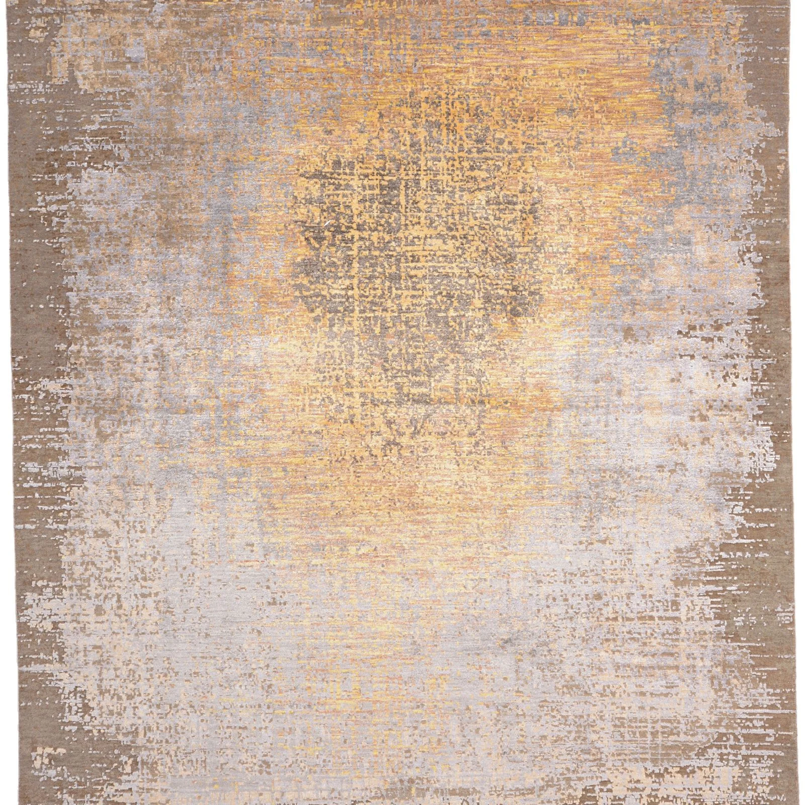 Hand-Knotted Indian Rug, 119 × 180 cm, Silk - Image 5