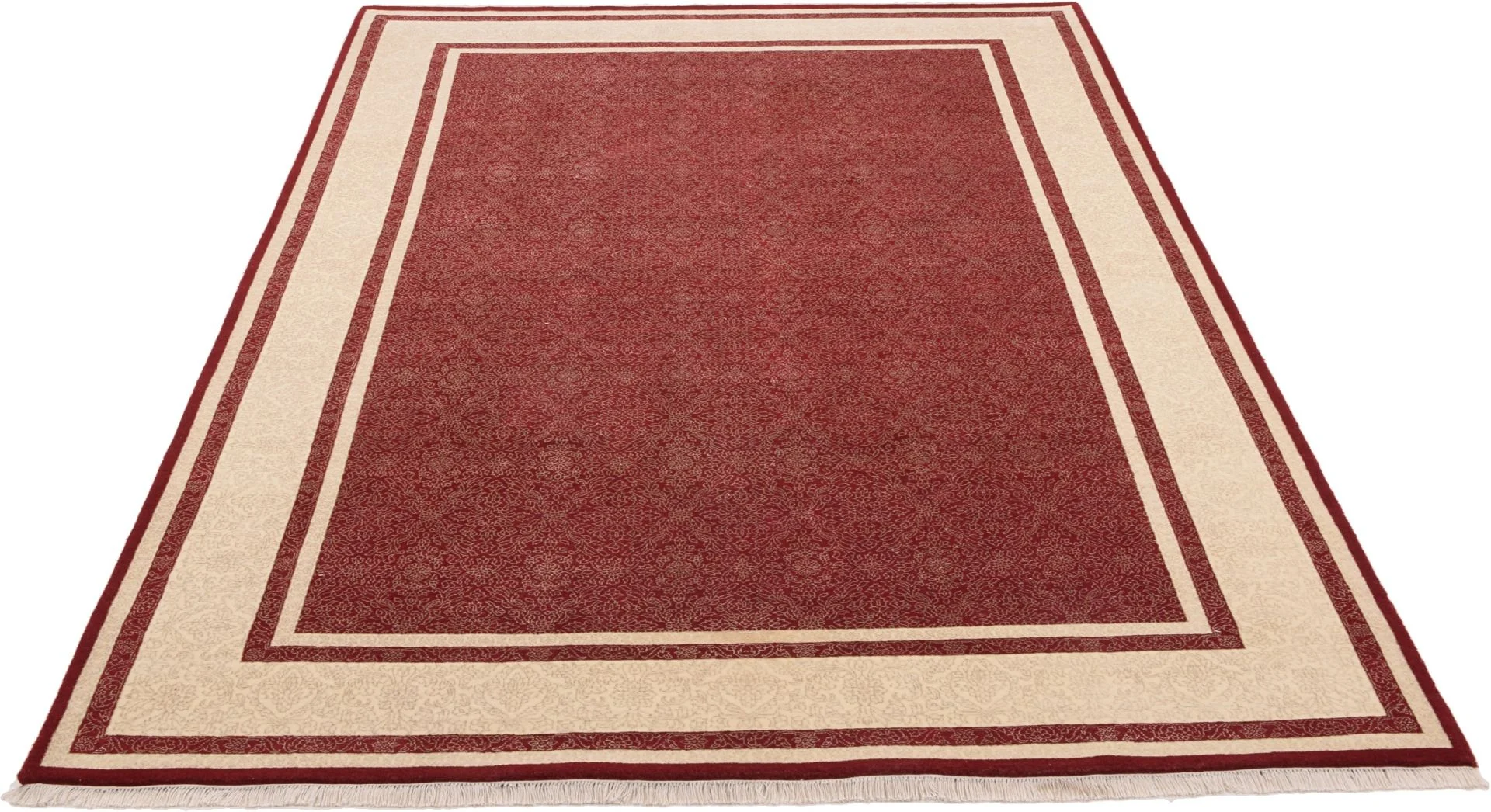 Alternative view of Tabriz Indian Rug 199 × 301 cm, hand-knotted
