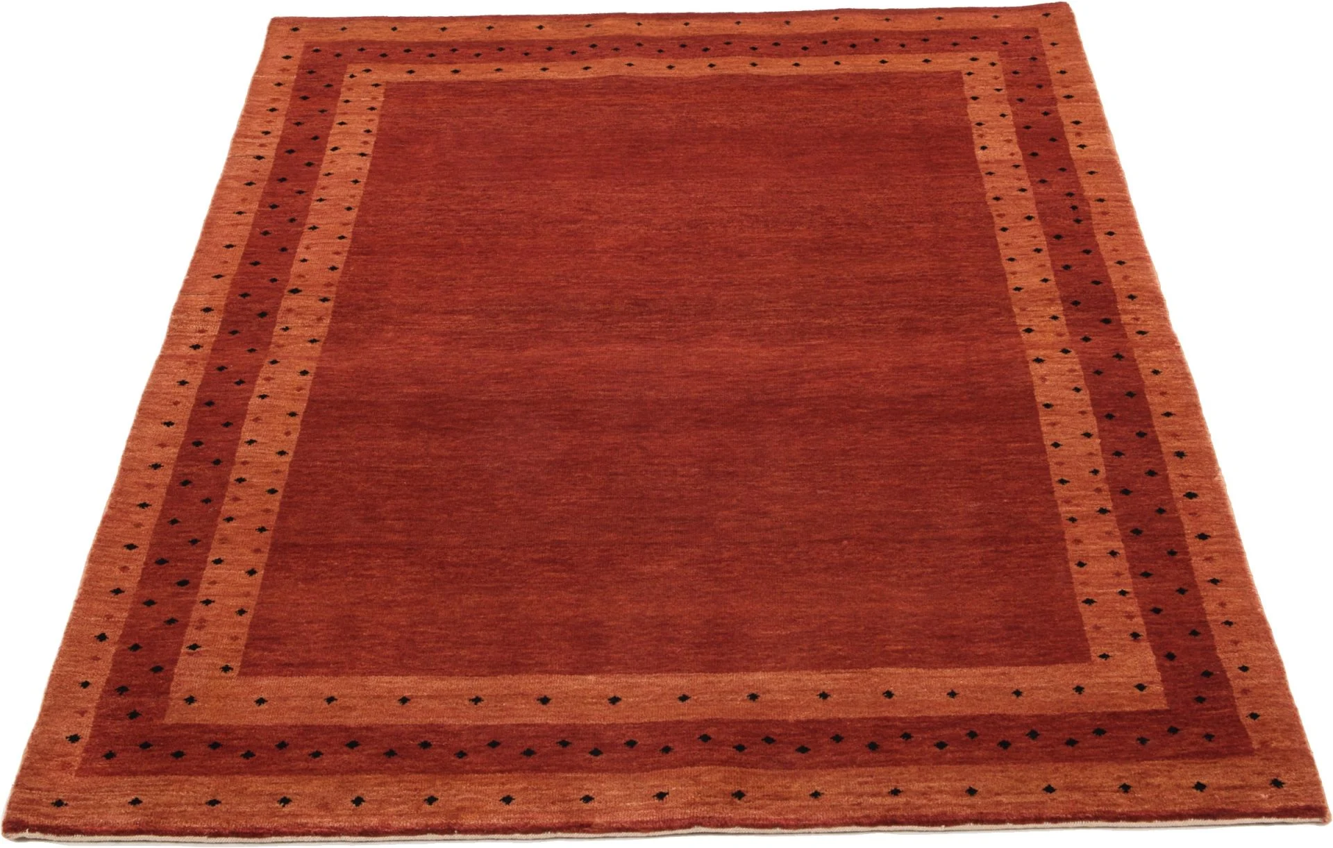 Alternative view of Loribaft Indian Rug 122 × 179 cm, hand-knotted