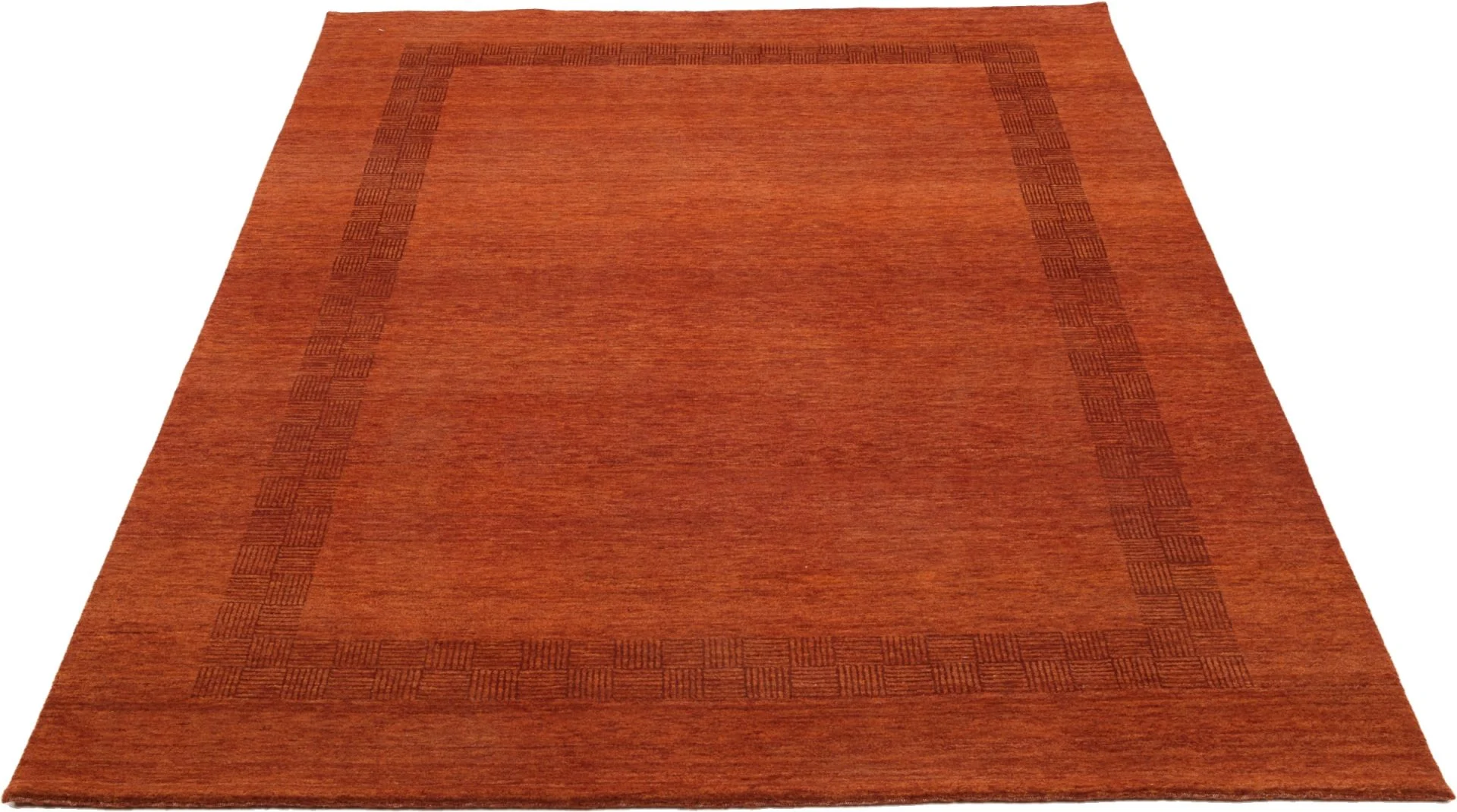 Alternative view of Hand-Knotted Loribaft Indian Rug, 169 × 238 cm