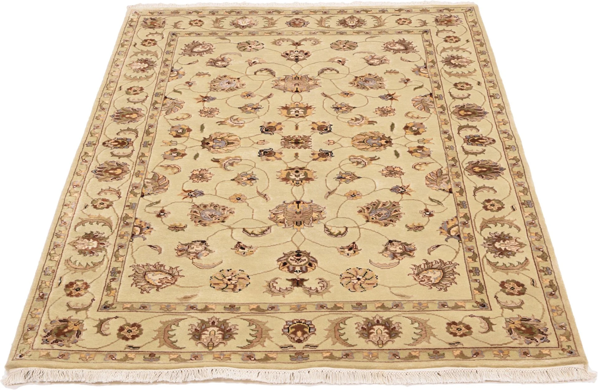 Alternative view of Tabriz Indian Rug 125 × 185 cm, hand-knotted