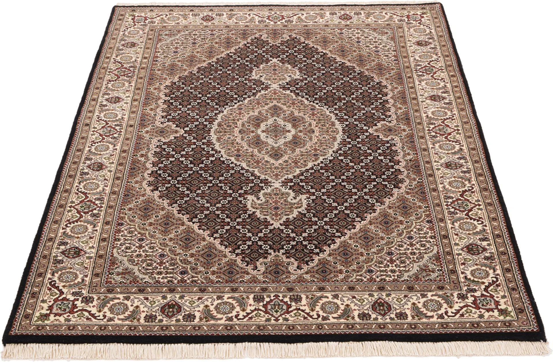 Alternative view of Tabriz Indian Rug 125 × 185 cm, hand-knotted