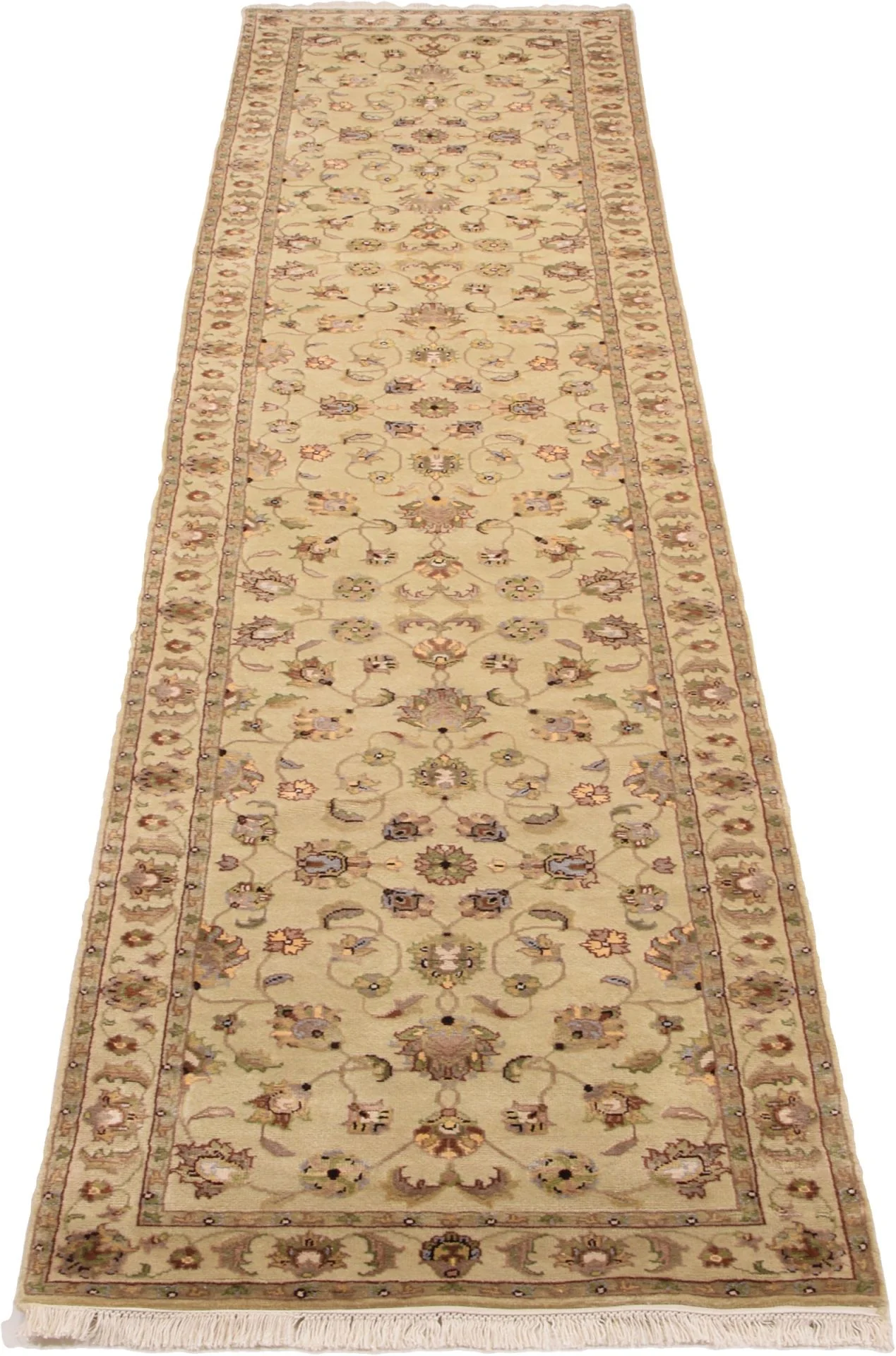 Alternative view of Tabriz Indian Rug 80 × 356 cm, hand-knotted