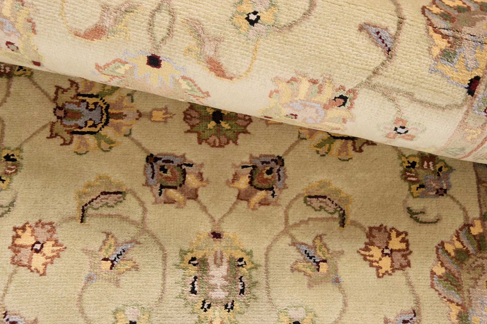 Tabriz Indian Rug 80 × 356 cm, hand-knotted - Image 4