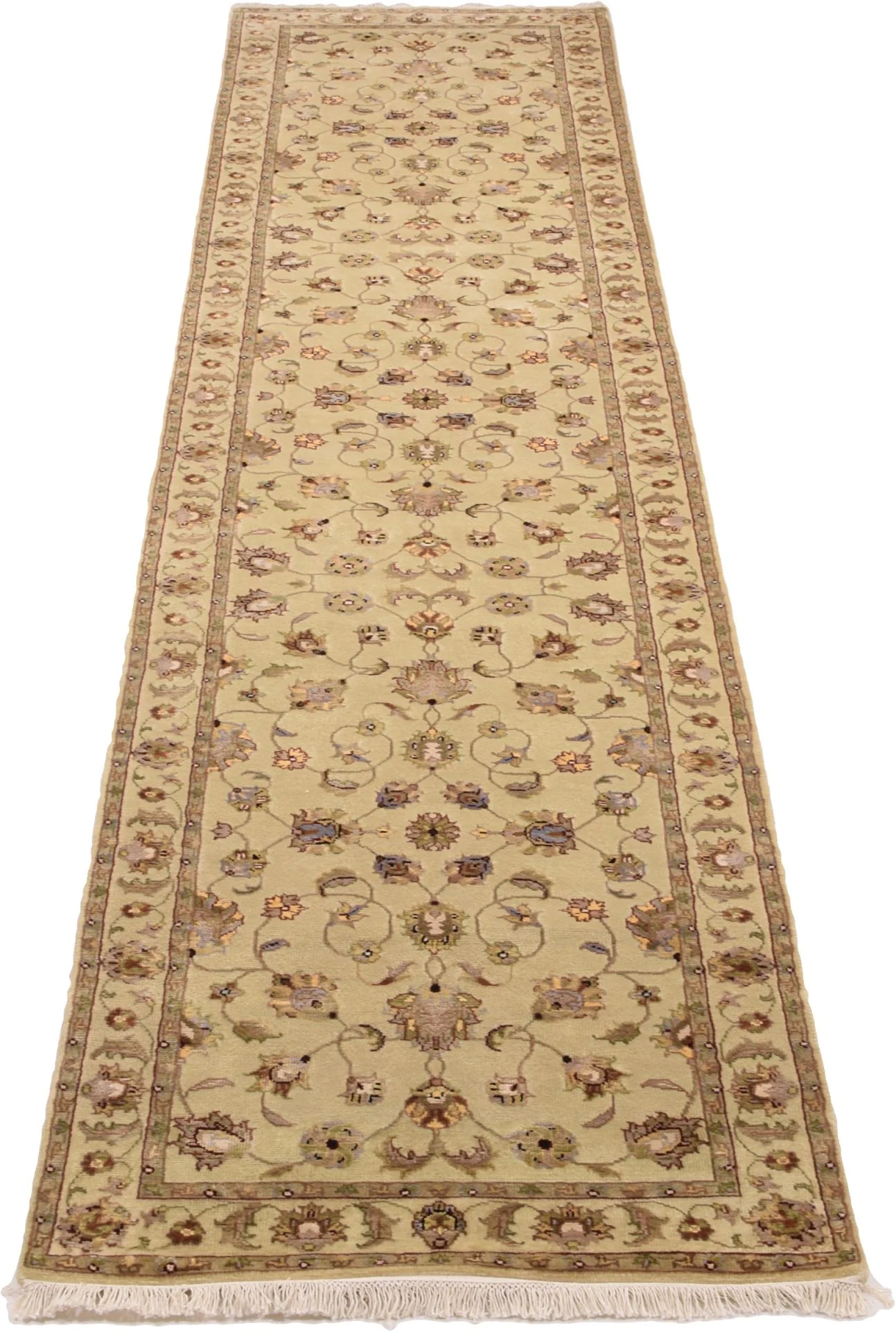 Alternative view of Tabriz Indian Rug 80 × 358 cm, hand-knotted