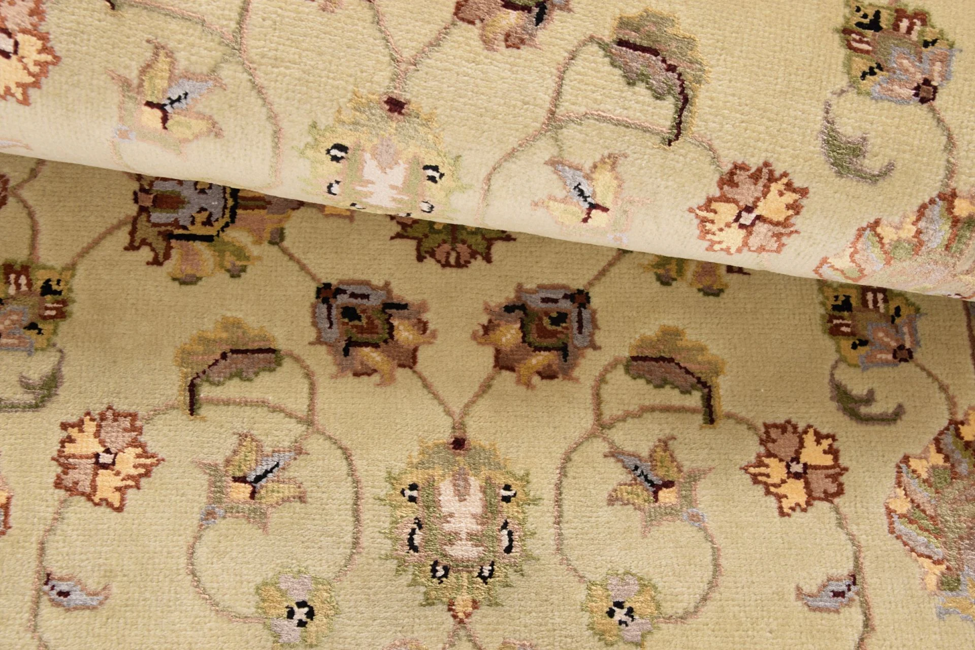 Tabriz Indian Rug 80 × 358 cm, hand-knotted - Image 4